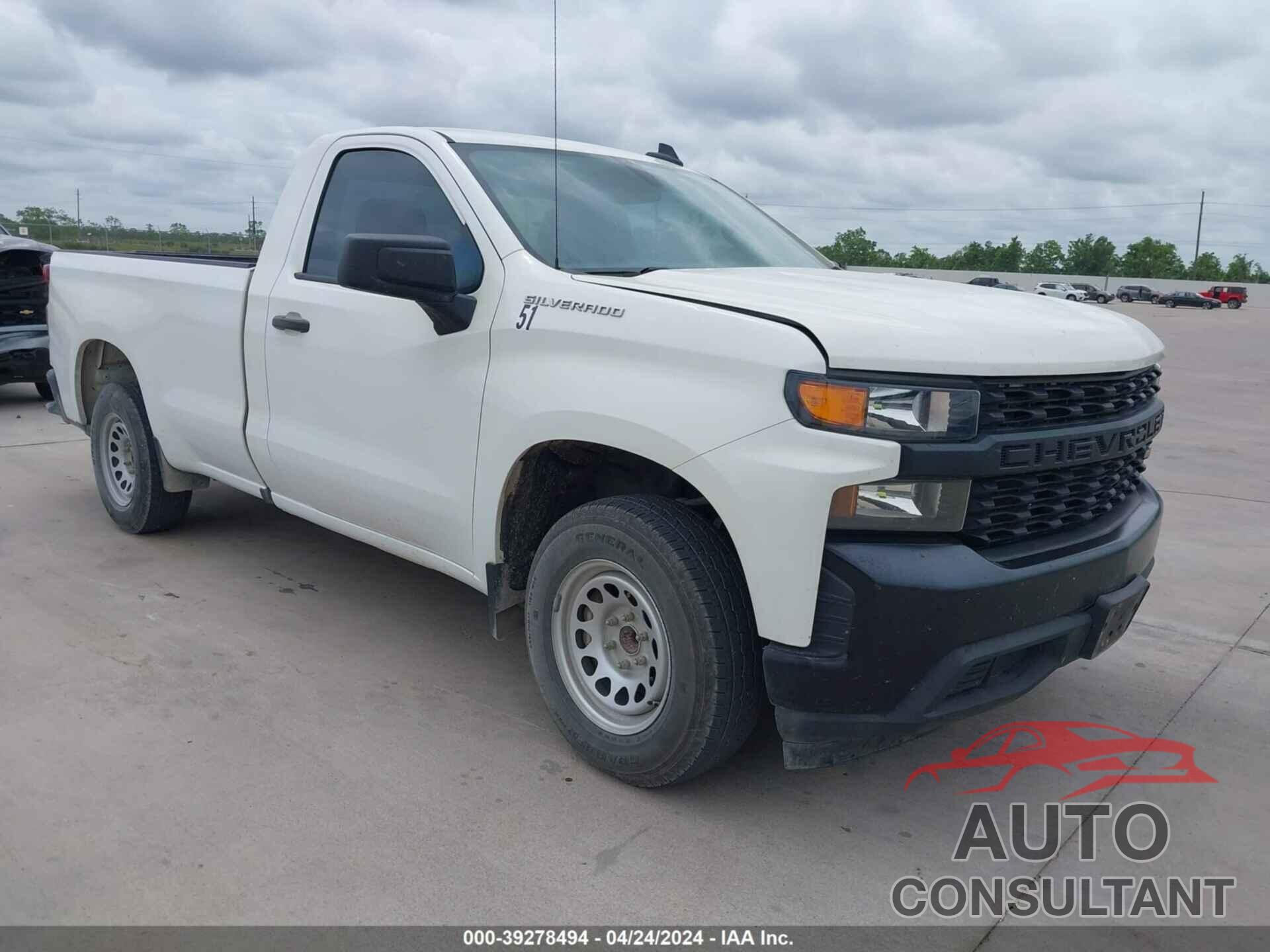 CHEVROLET SILVERADO 1500 2021 - 3GCNWAEK7MG291571