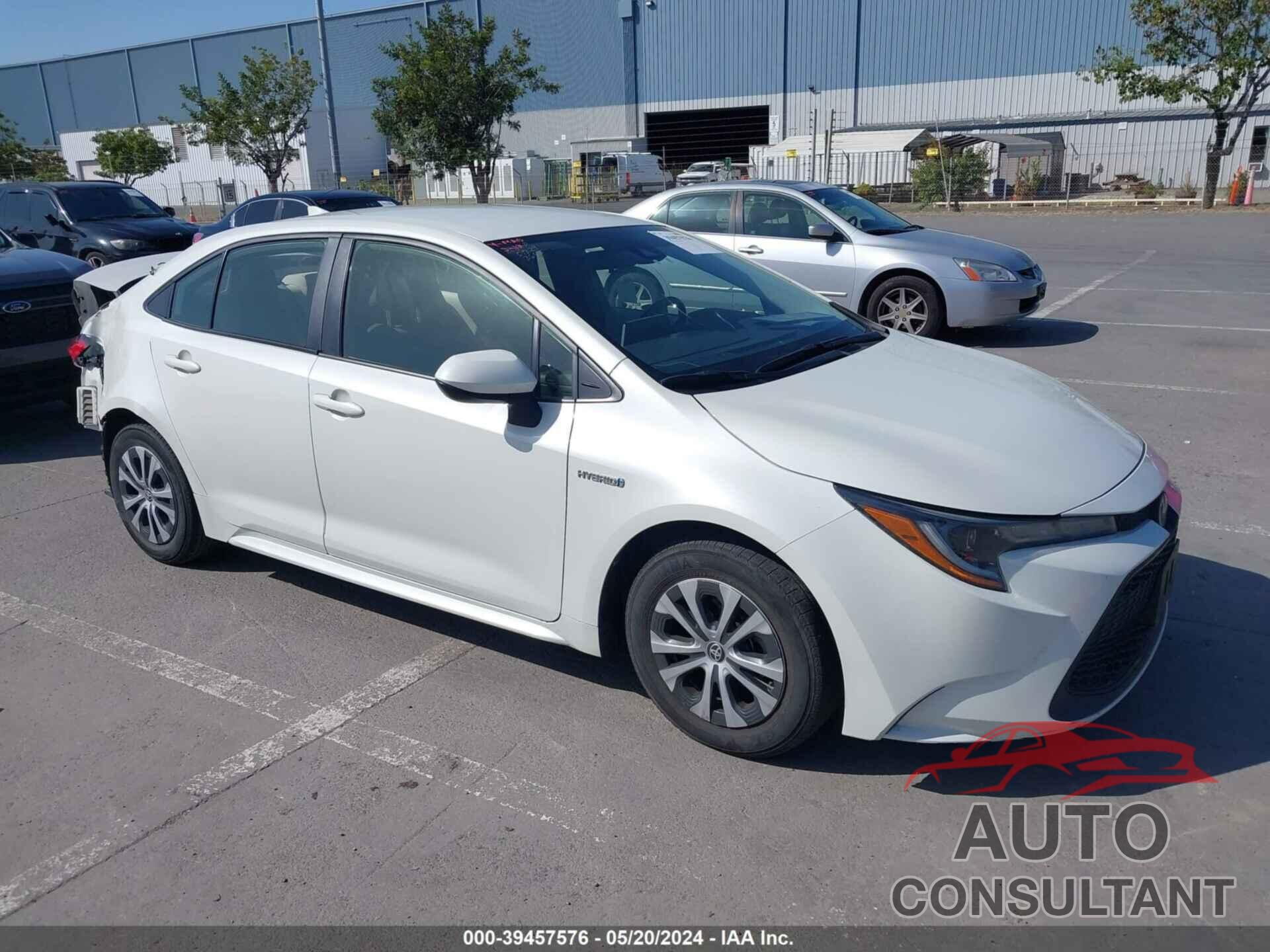TOYOTA COROLLA 2021 - JTDEAMDE5MJ009924