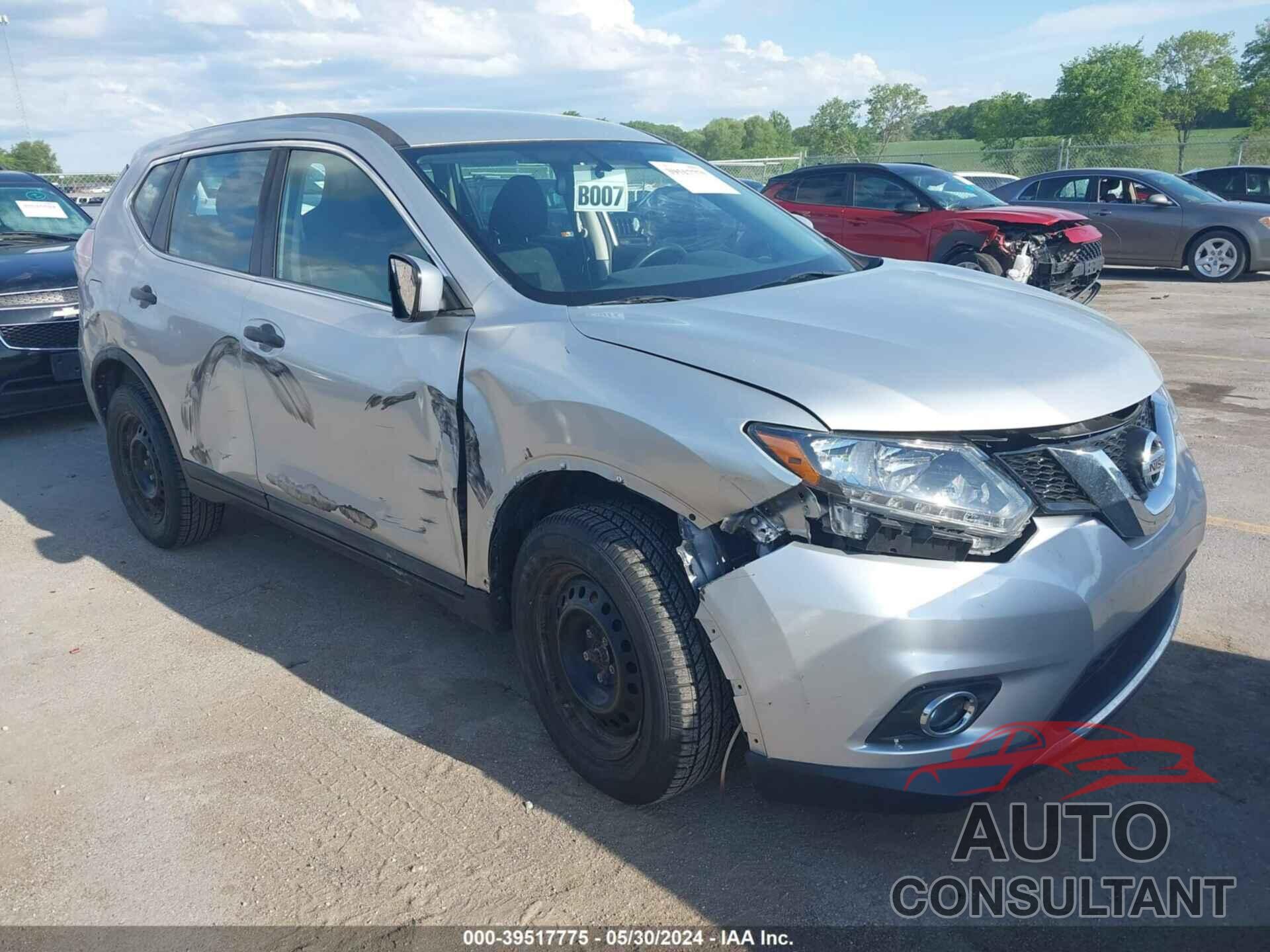 NISSAN ROGUE 2016 - 5N1AT2MV0GC736664