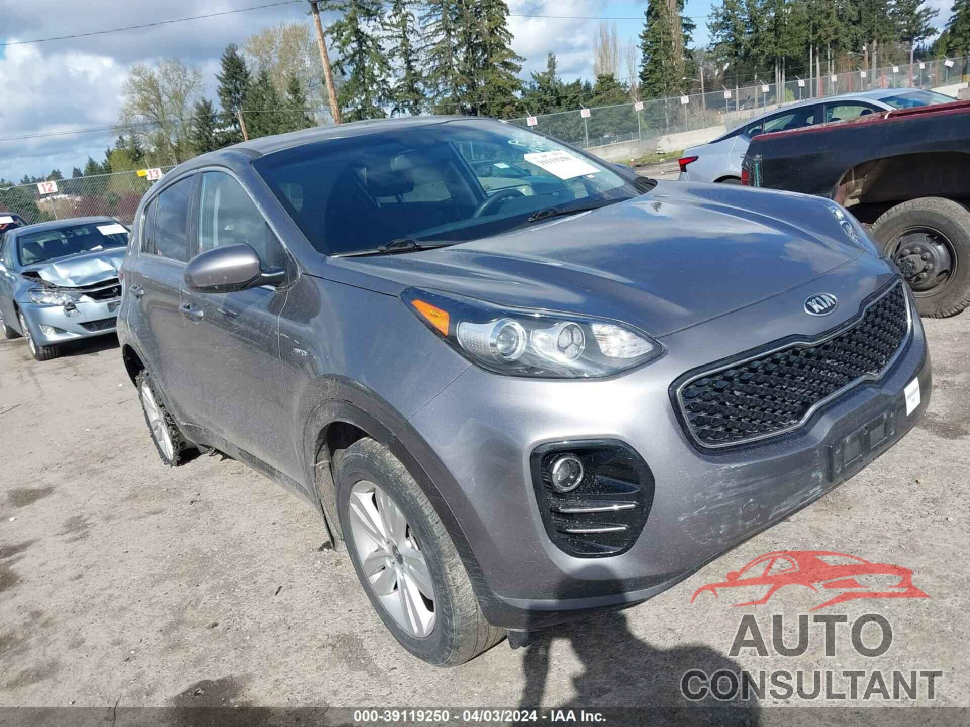 KIA SPORTAGE 2018 - KNDPMCAC3J7461666