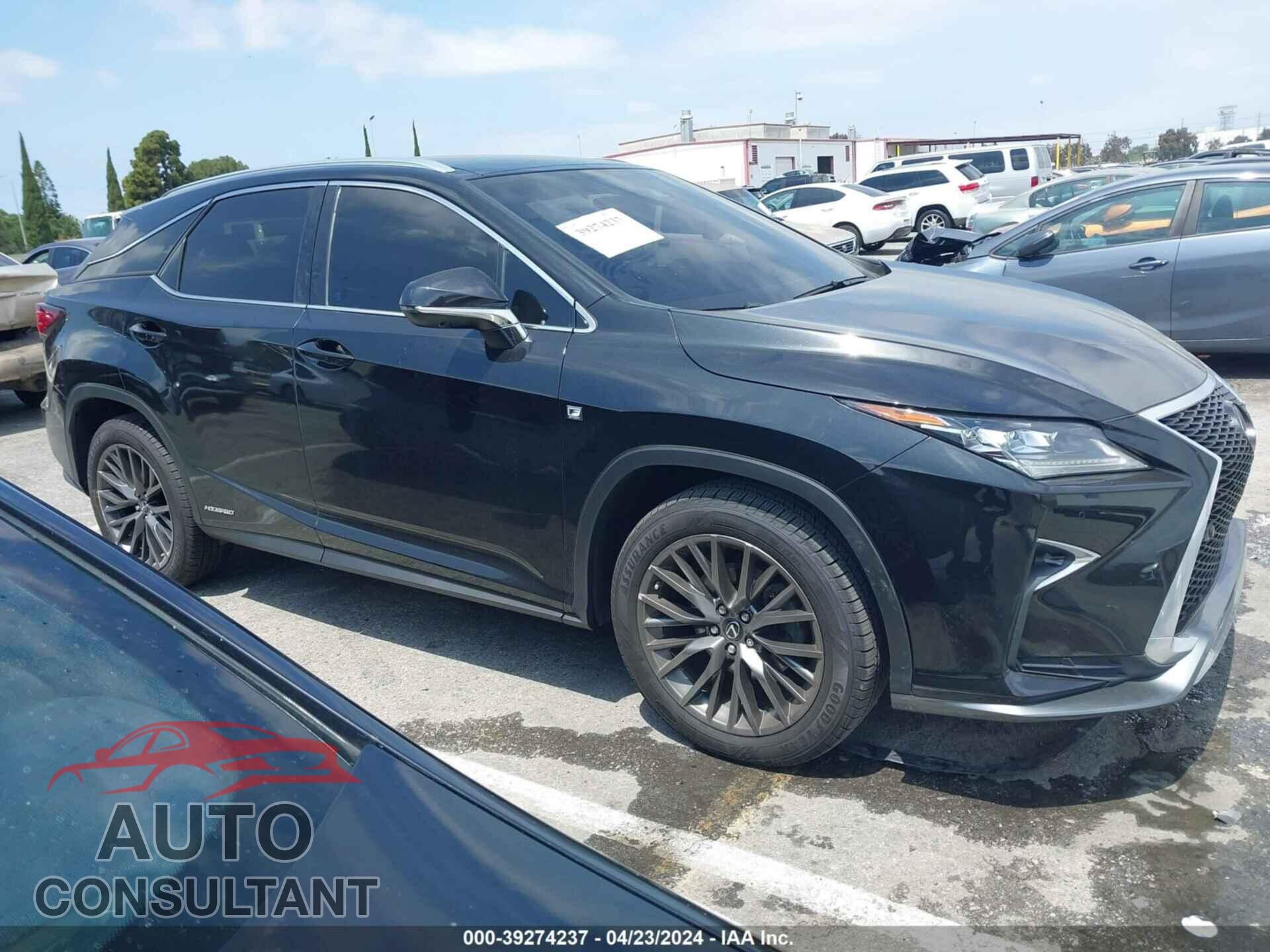 LEXUS RX 450H 2017 - 2T2BGMCA3HC010647