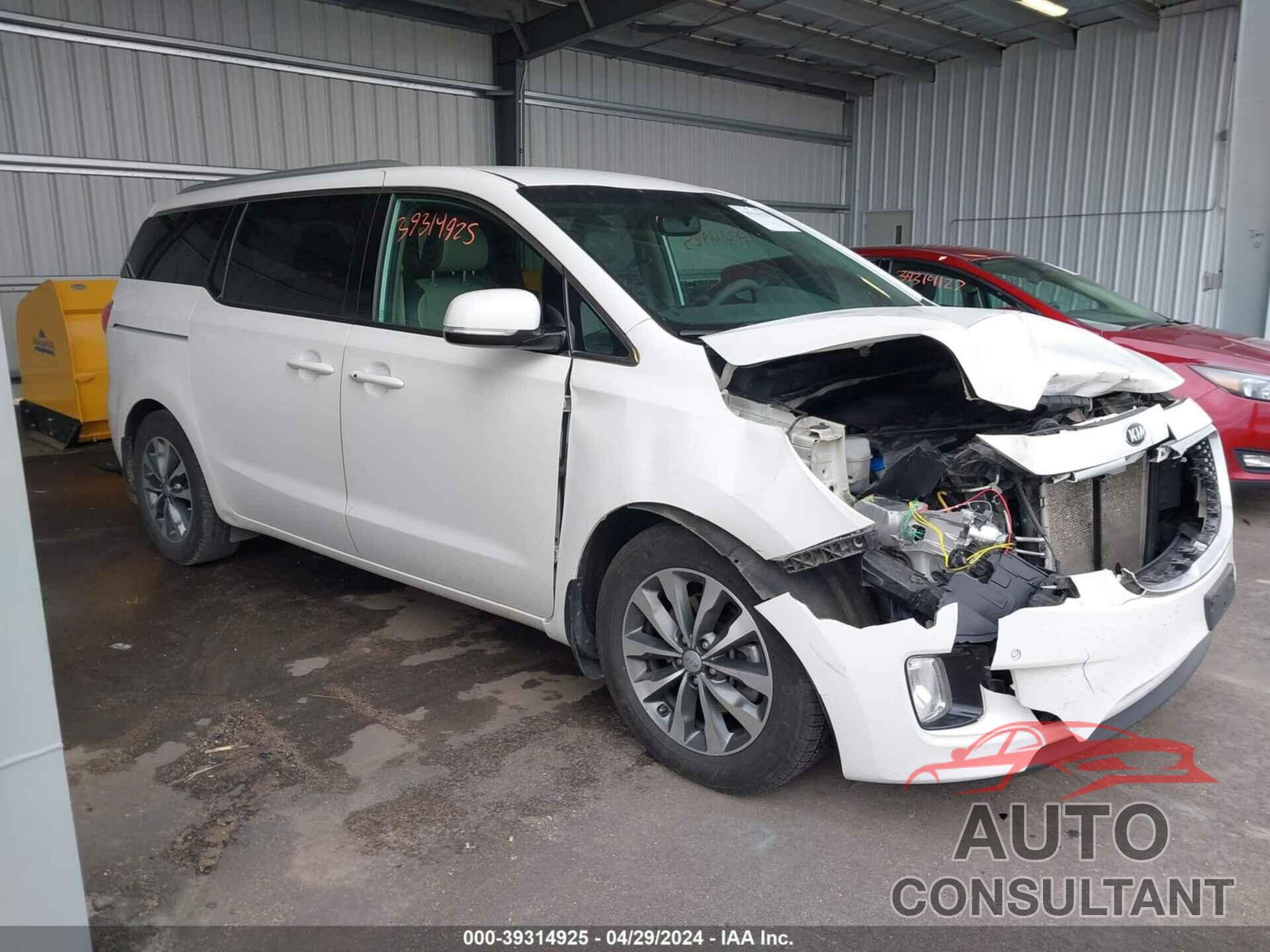 KIA SEDONA 2017 - KNDMC5C11H6319393