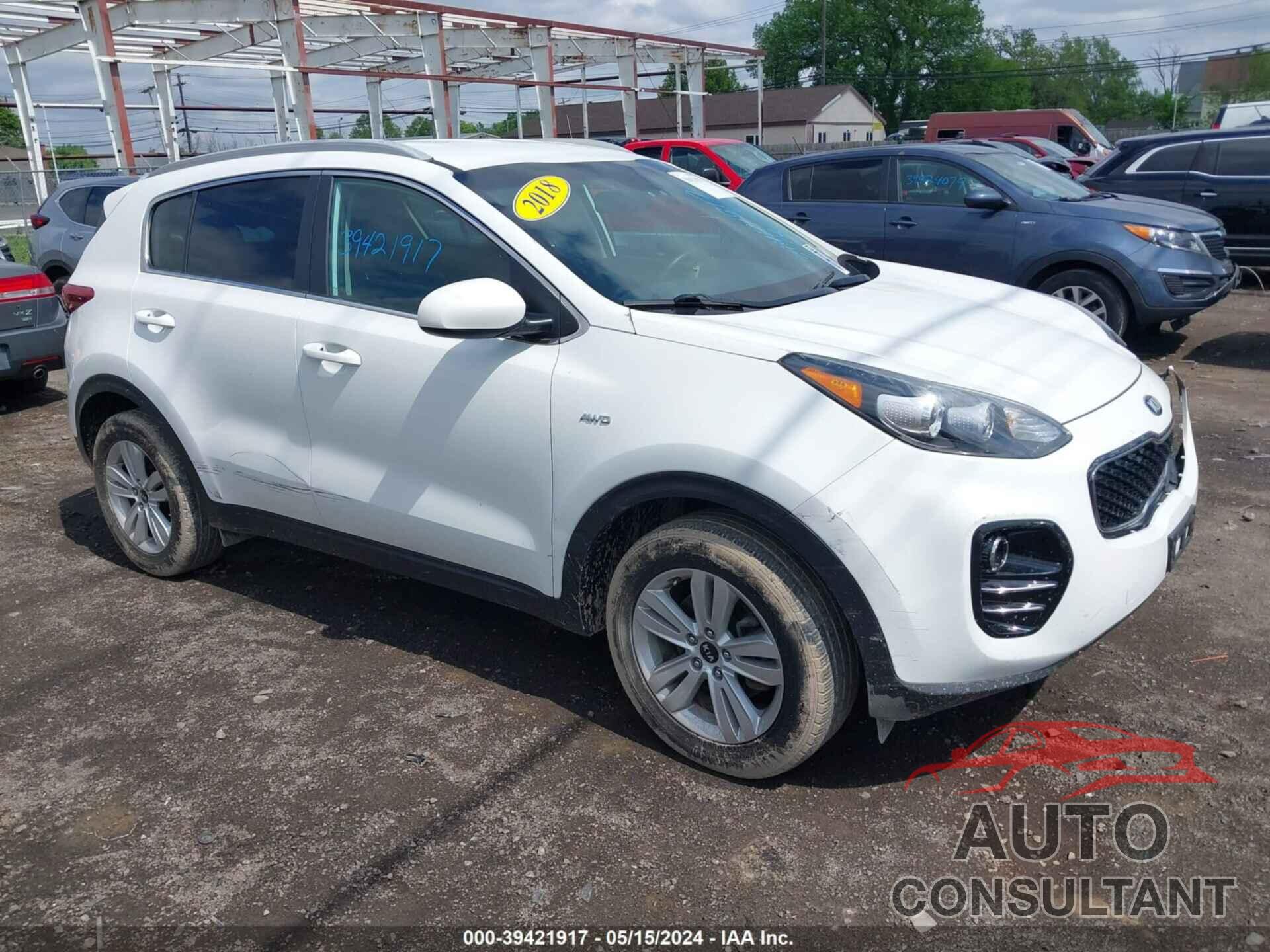 KIA SPORTAGE 2018 - KNDPMCAC7J7407092