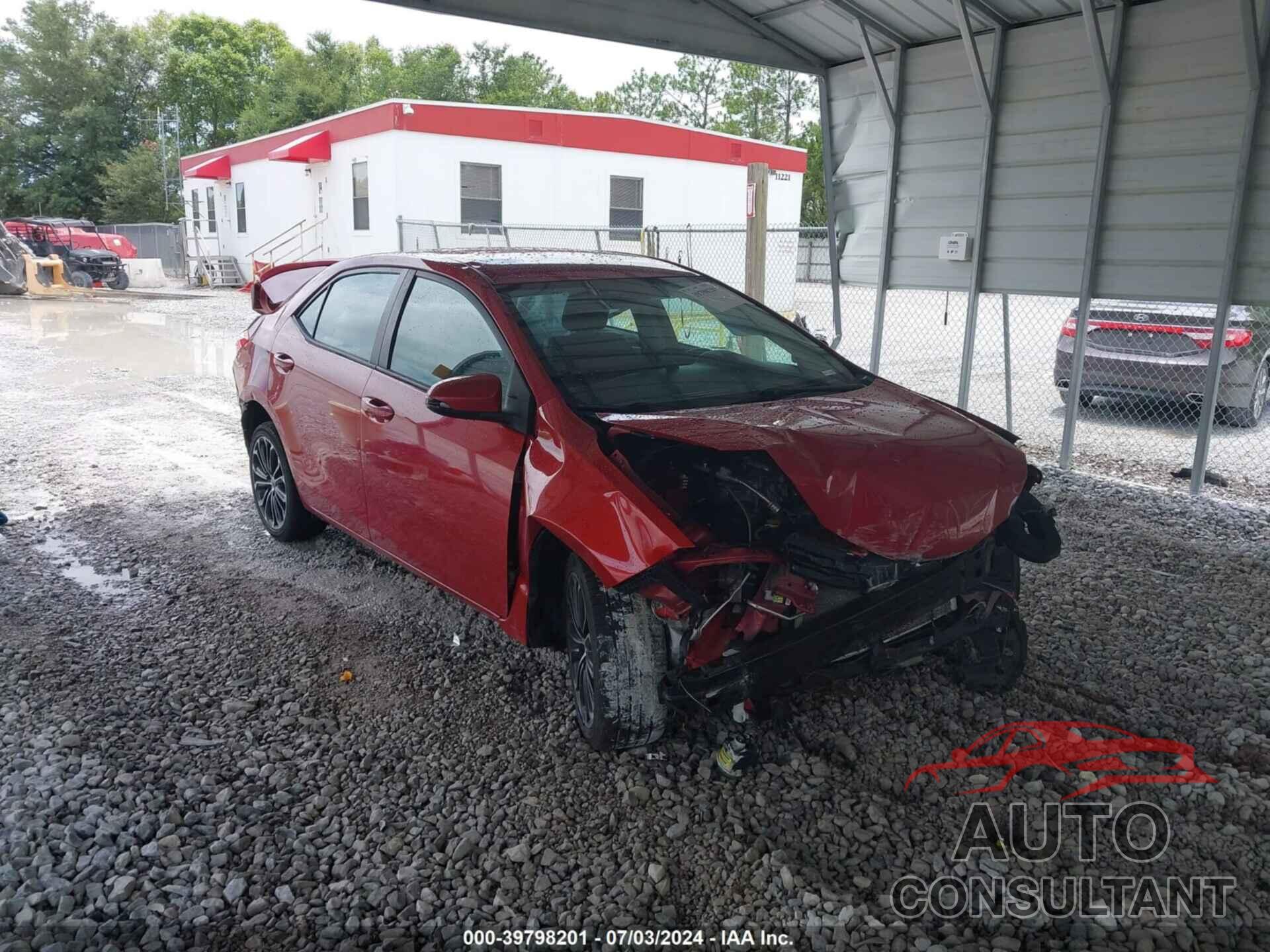 TOYOTA COROLLA 2016 - 2T1BURHE6GC590268