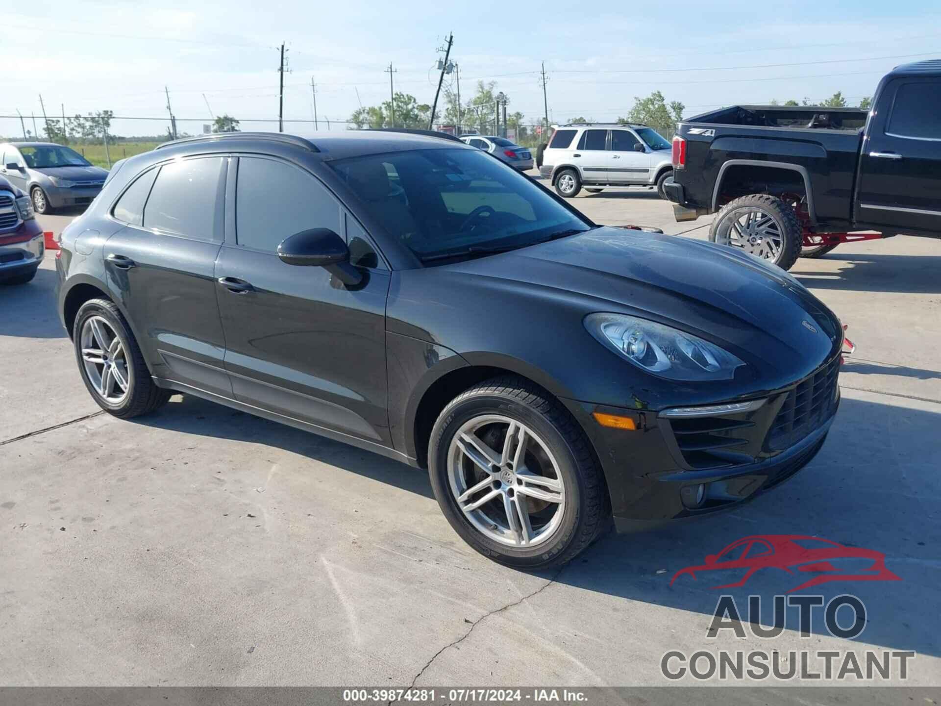 PORSCHE MACAN 2017 - WP1AA2A54HLB80650