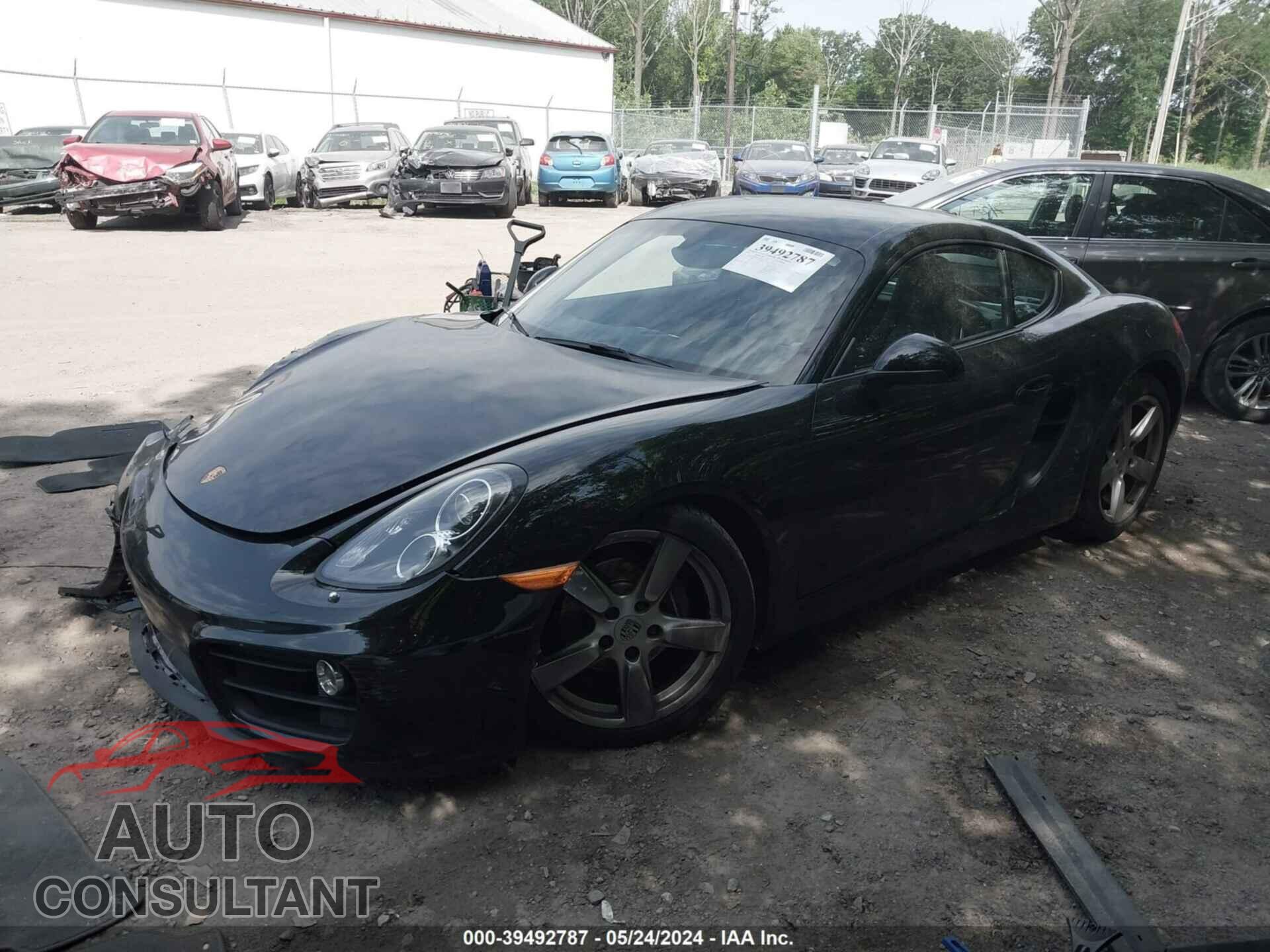PORSCHE CAYMAN 2016 - WP0AA2A84GK171432