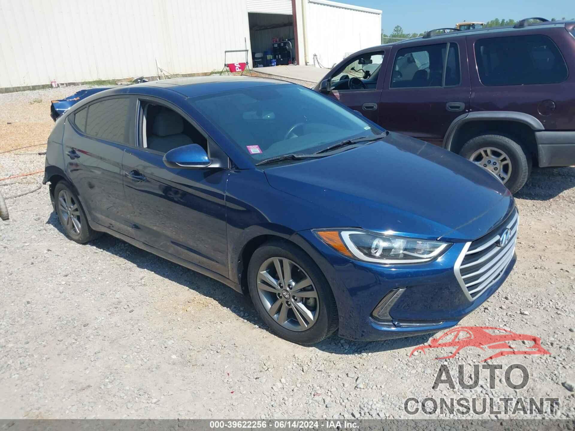 HYUNDAI ELANTRA 2018 - 5NPD84LF1JH242219