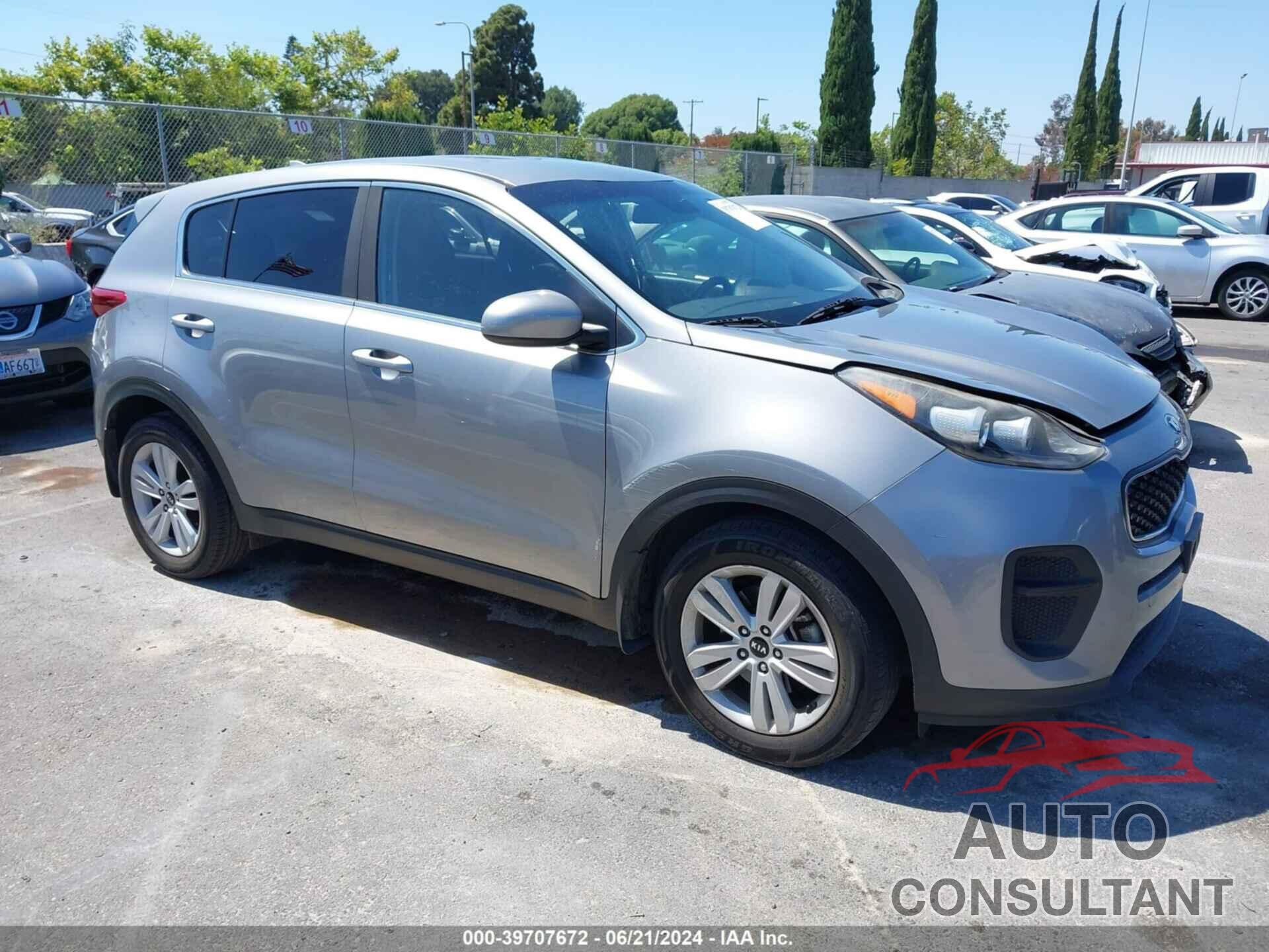 KIA SPORTAGE 2019 - KNDPM3AC1K7573125