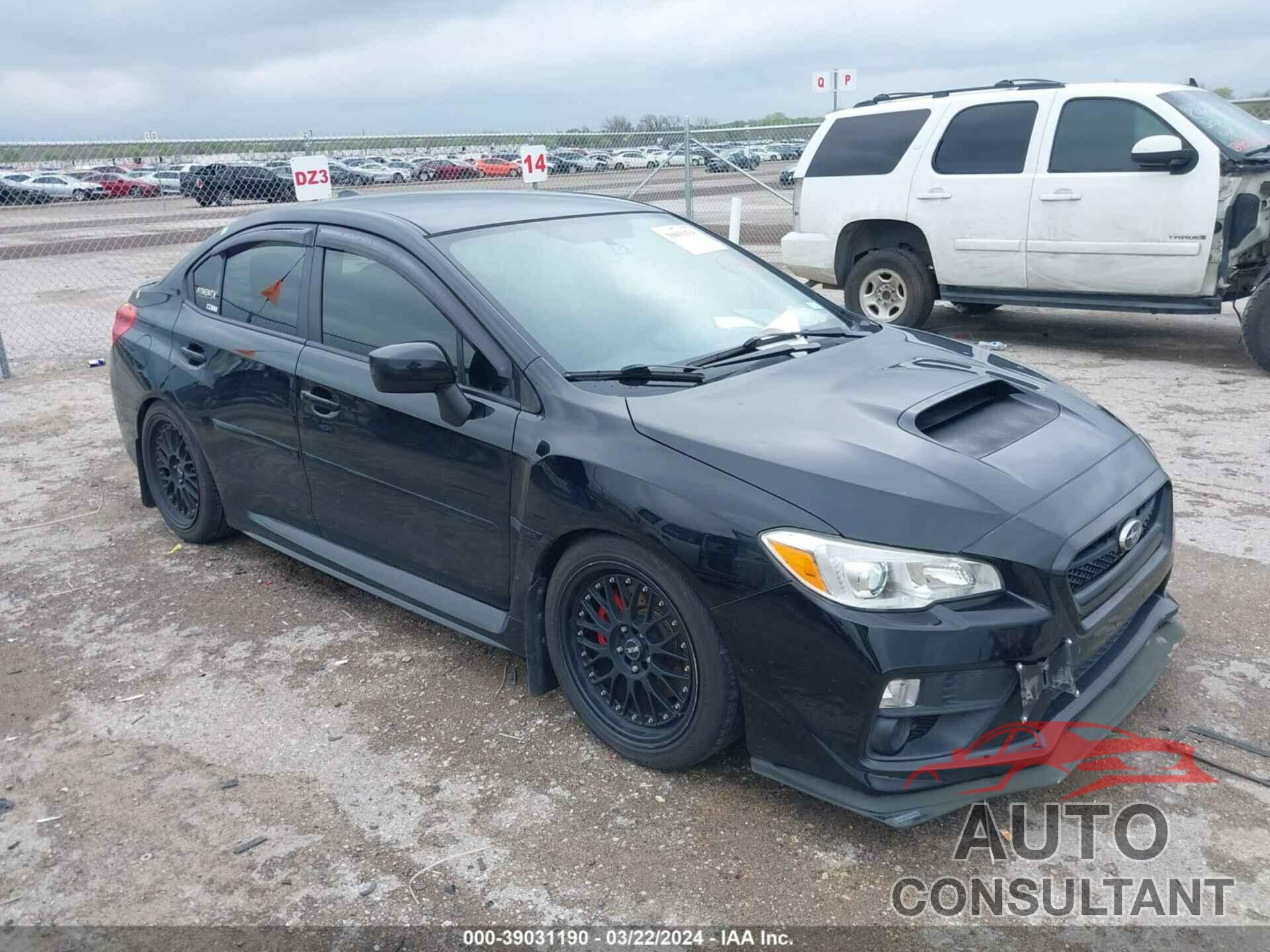 SUBARU WRX 2016 - JF1VA1B67G9831937