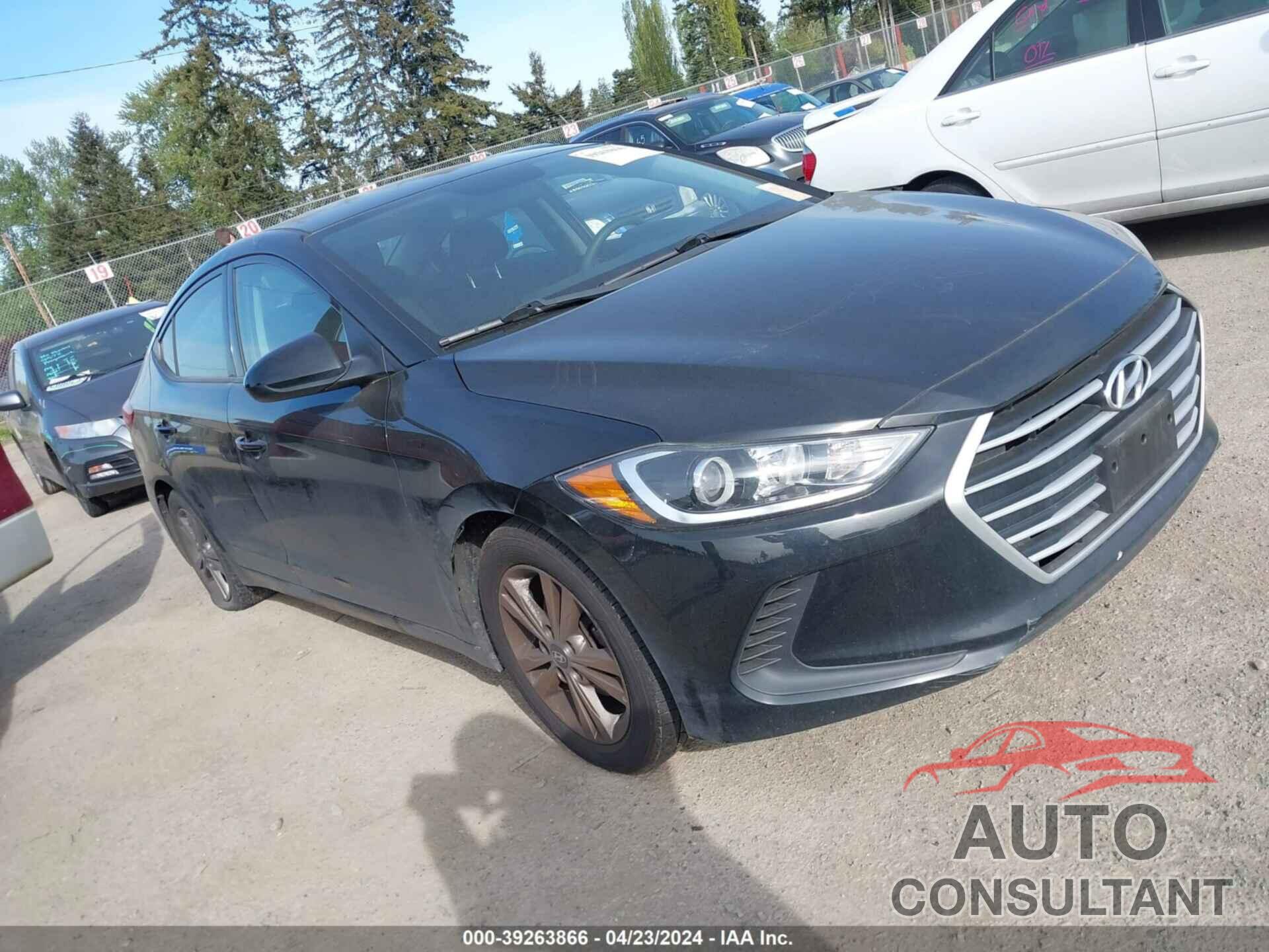 HYUNDAI ELANTRA 2018 - 5NPD84LF8JH381179