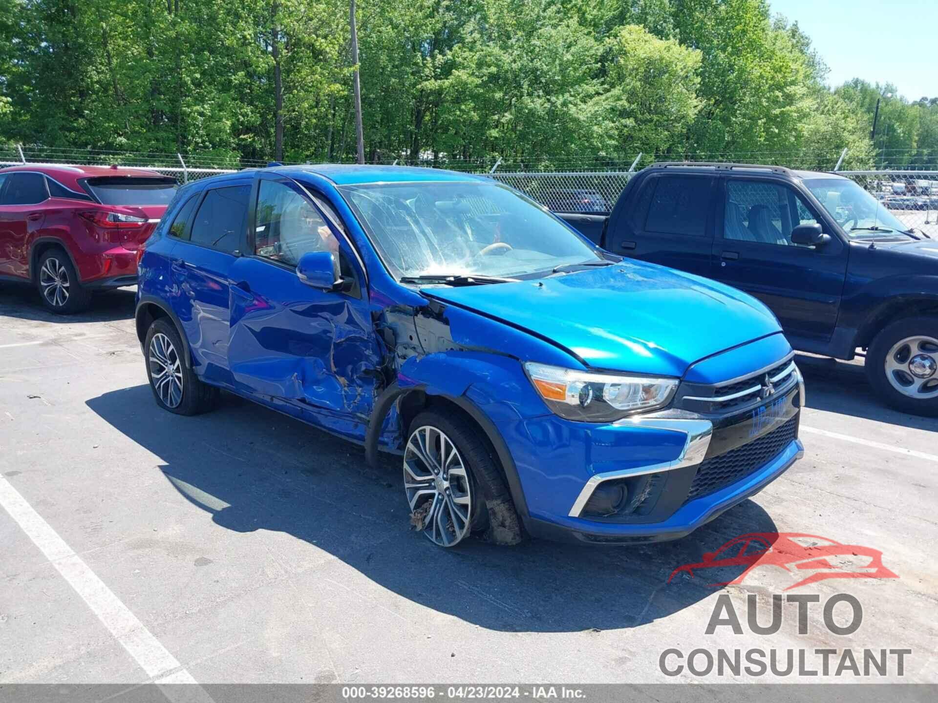 MITSUBISHI OUTLANDER SPORT 2019 - JA4AP3AU2KU019495