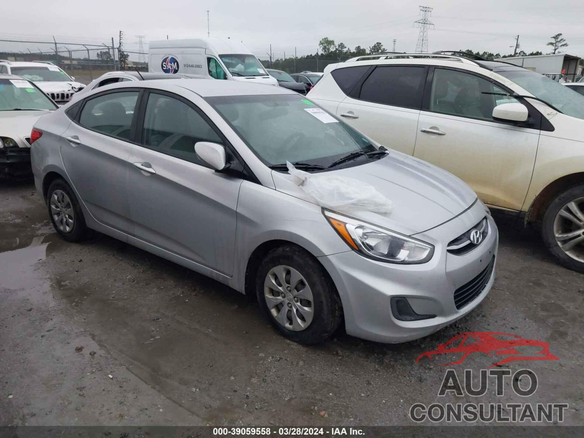 HYUNDAI ACCENT 2017 - KMHCT4AE6HU308974