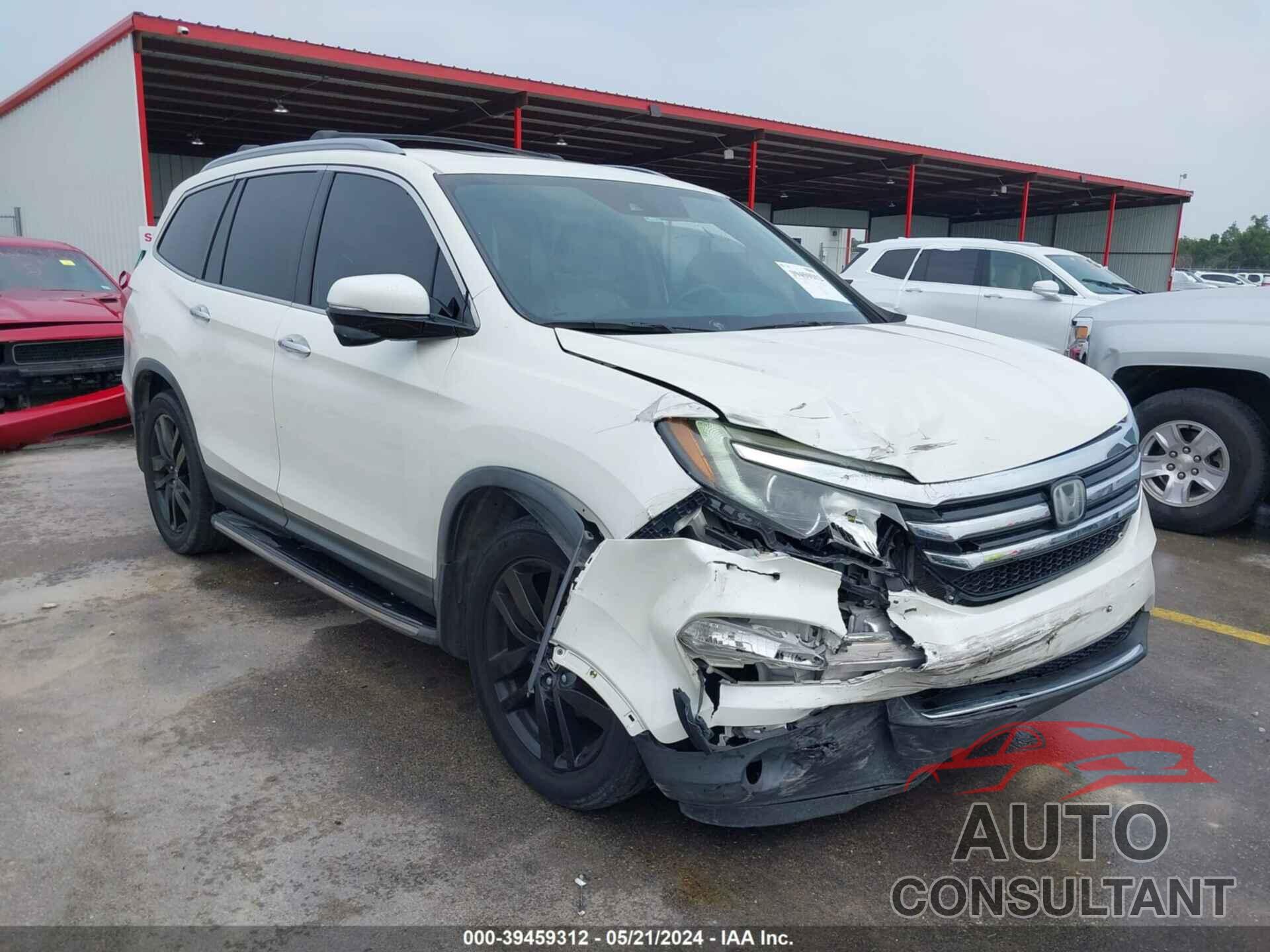 HONDA PILOT 2016 - 5FNYF6H98GB099122