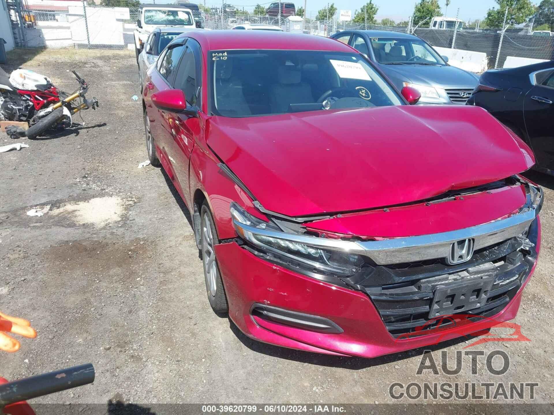 HONDA ACCORD 2018 - 1HGCV1F18JA035225