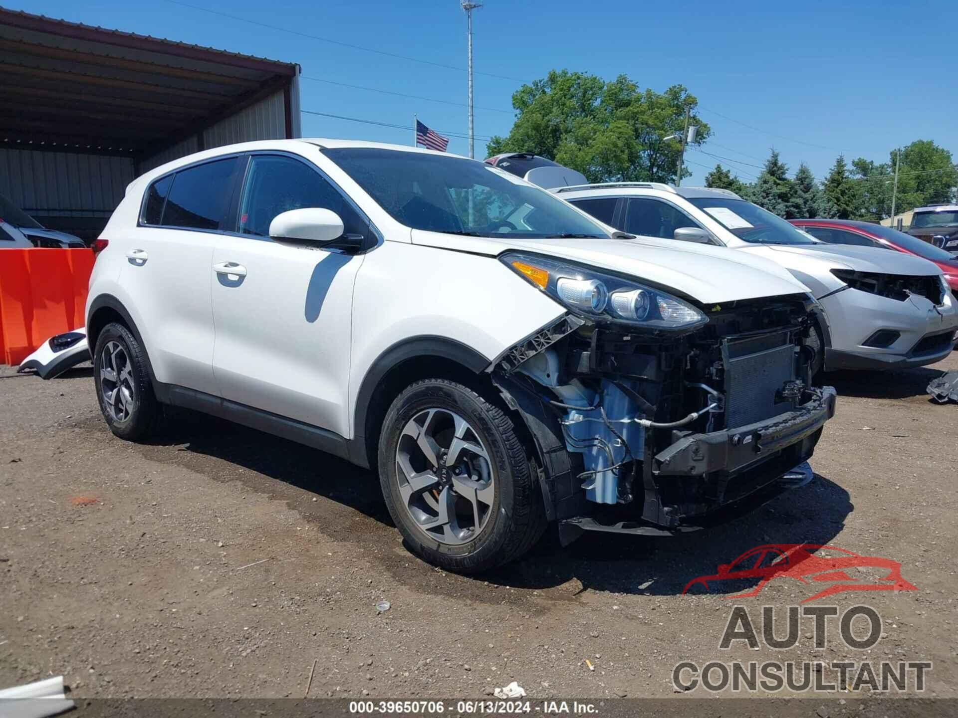 KIA SPORTAGE 2020 - KNDPM3AC2L7641157