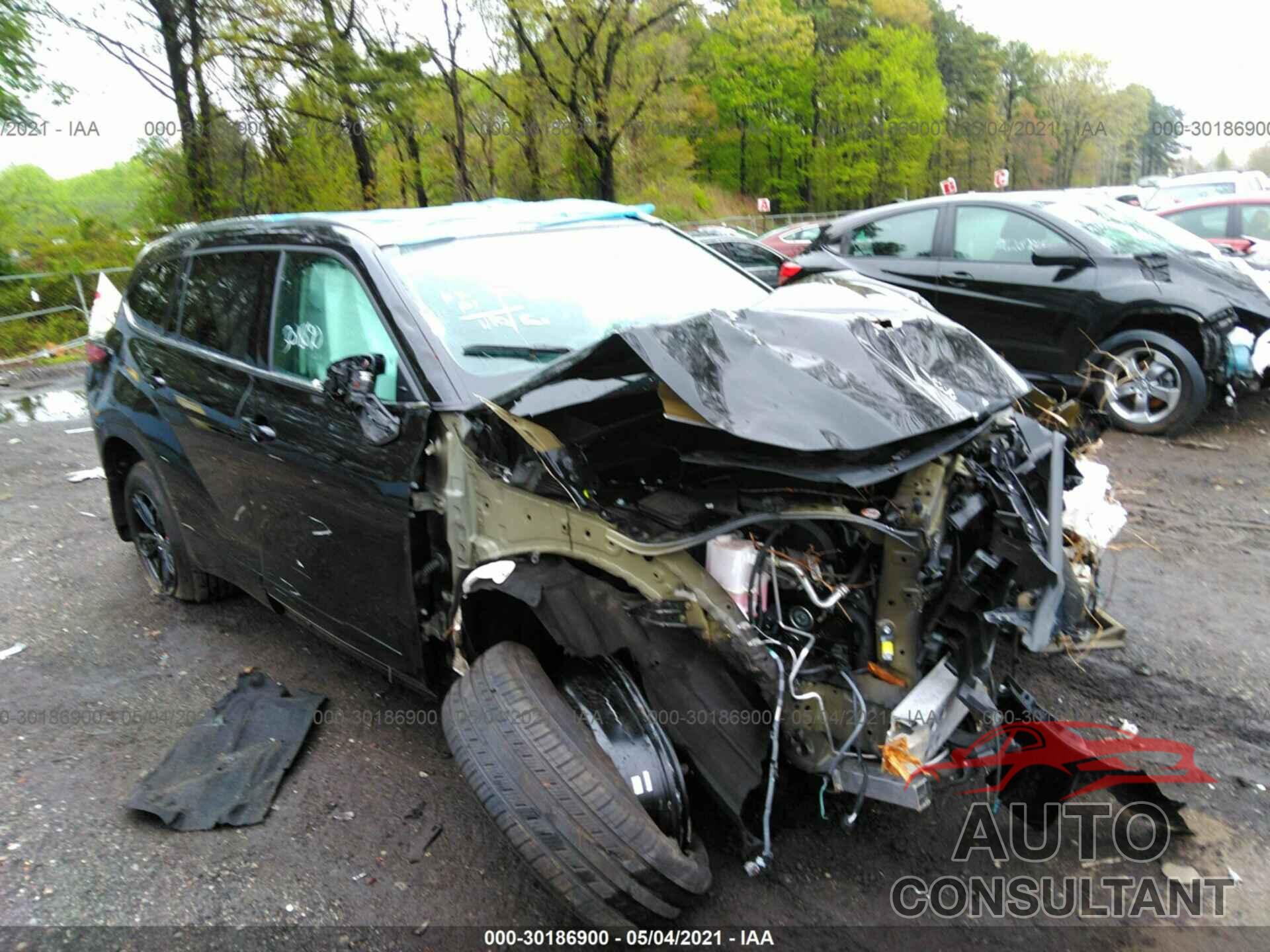 TOYOTA HIGHLANDER 2021 - 5TDHZRBH7MS079119