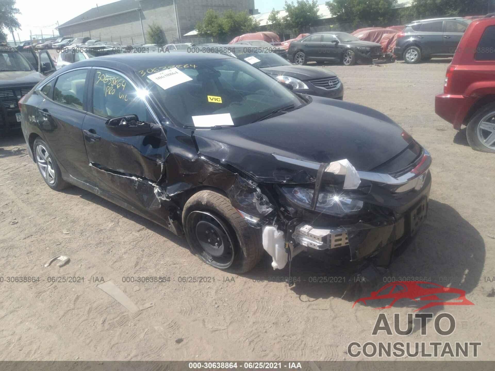 HONDA CIVIC SEDAN 2018 - 19XFC2F5XJE034634