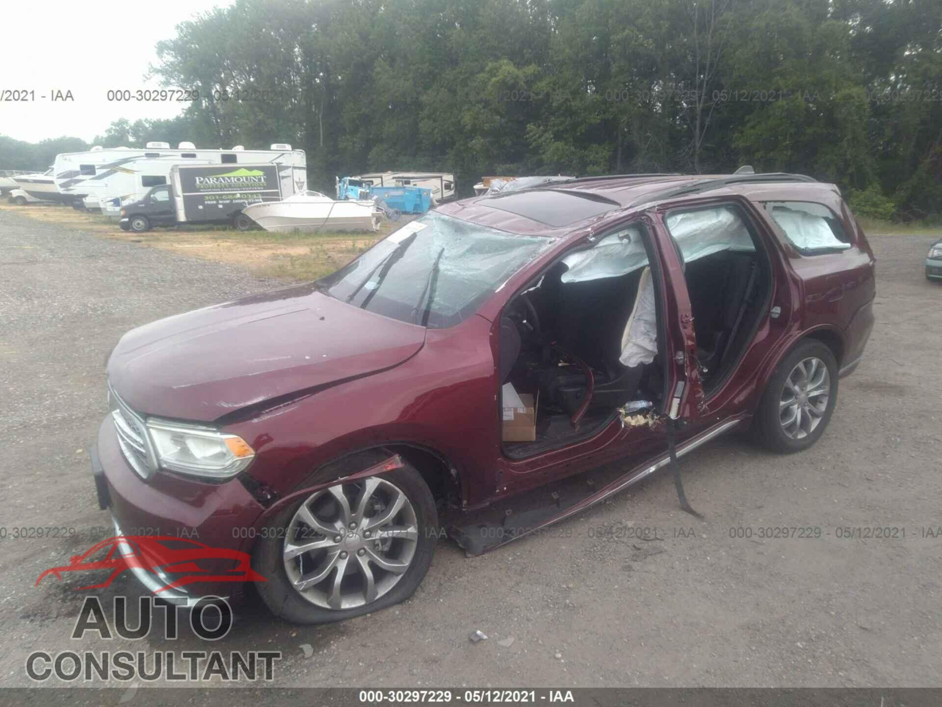 DODGE DURANGO 2017 - 1C4RDJAG2HC960914