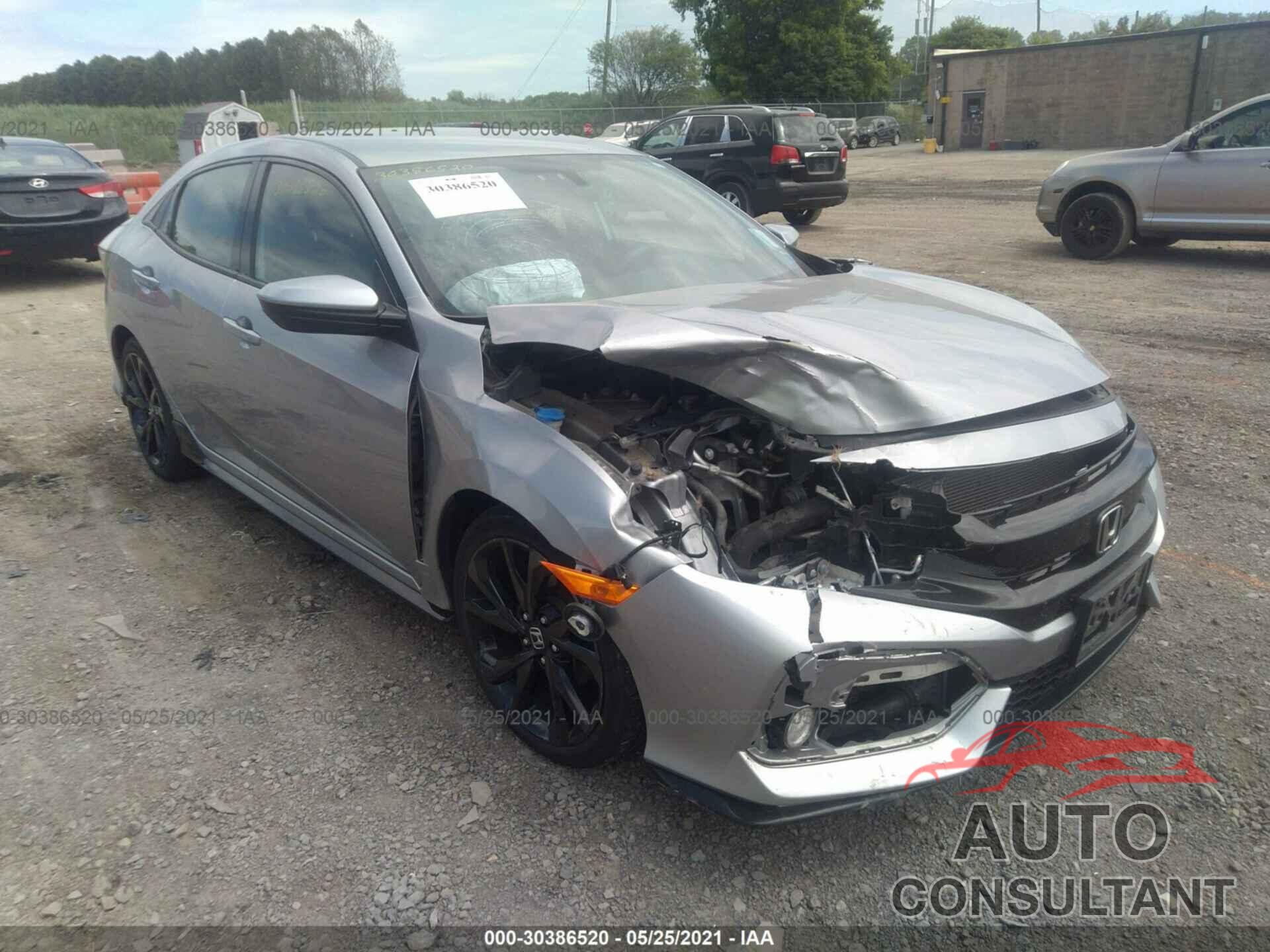 HONDA CIVIC HATCHBACK 2018 - SHHFK7H42JU416928