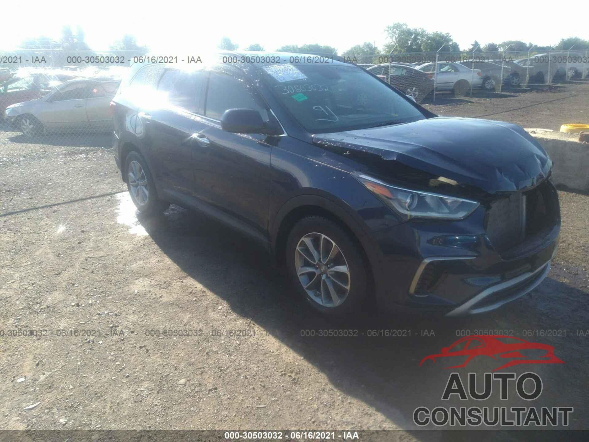 HYUNDAI SANTA FE 2017 - KM8SMDHF9HU224901