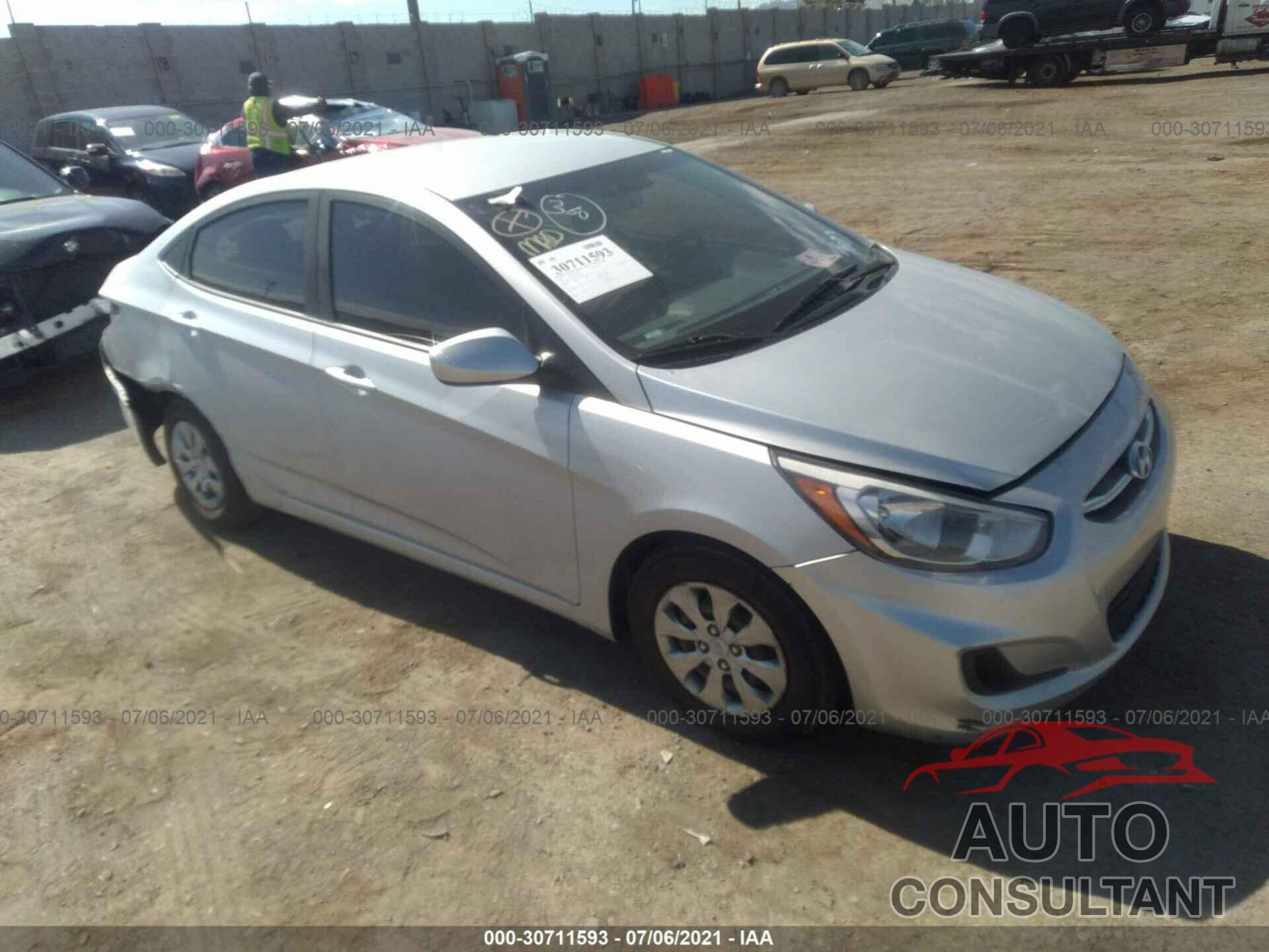 HYUNDAI ACCENT 2016 - KMHCT4AE8GU105020