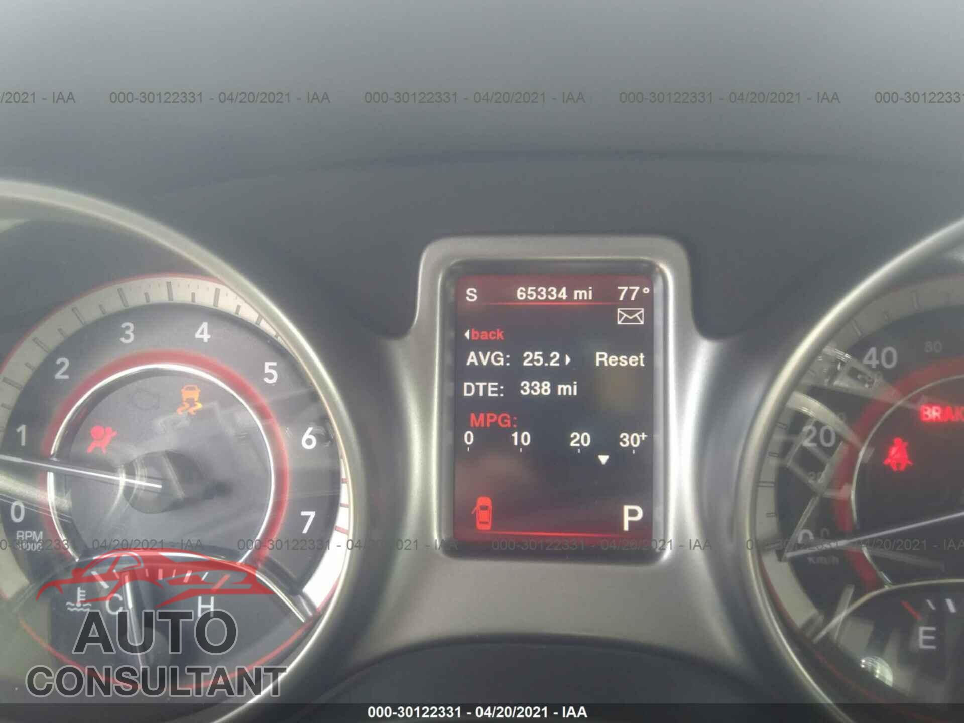 DODGE JOURNEY 2017 - 3C4PDCGG9HT705921