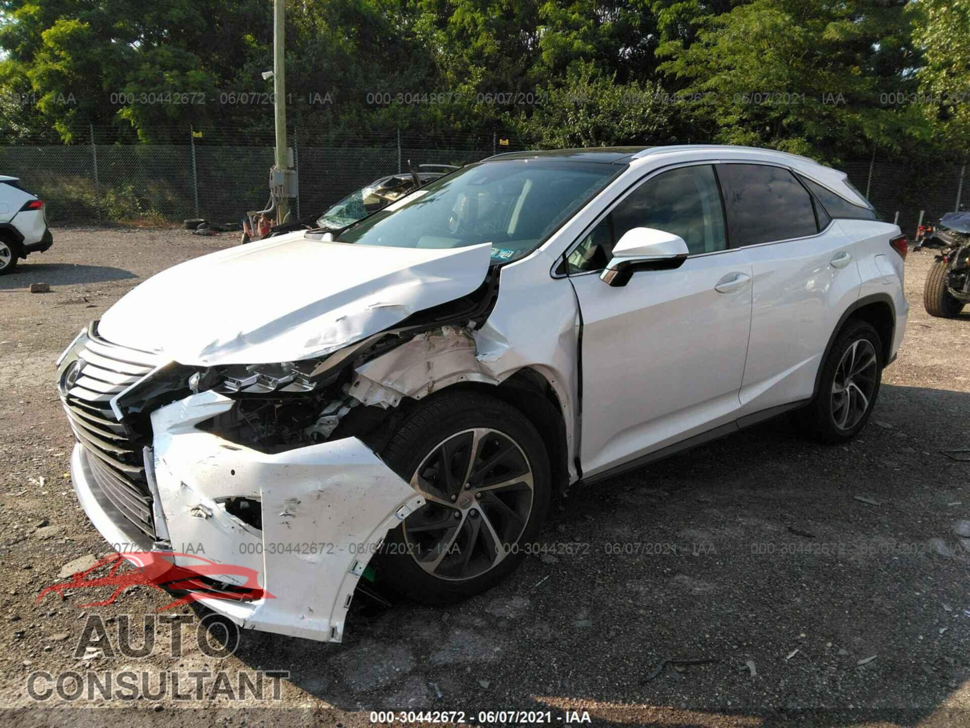 LEXUS RX 2017 - 2T2BZMCA6HC072568