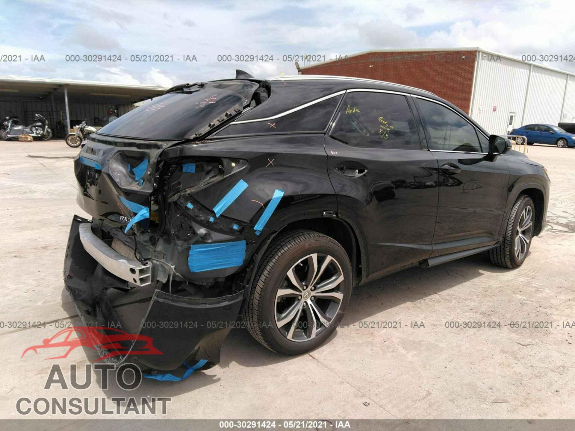 LEXUS RX 2017 - 2T2ZZMCA6HC054702