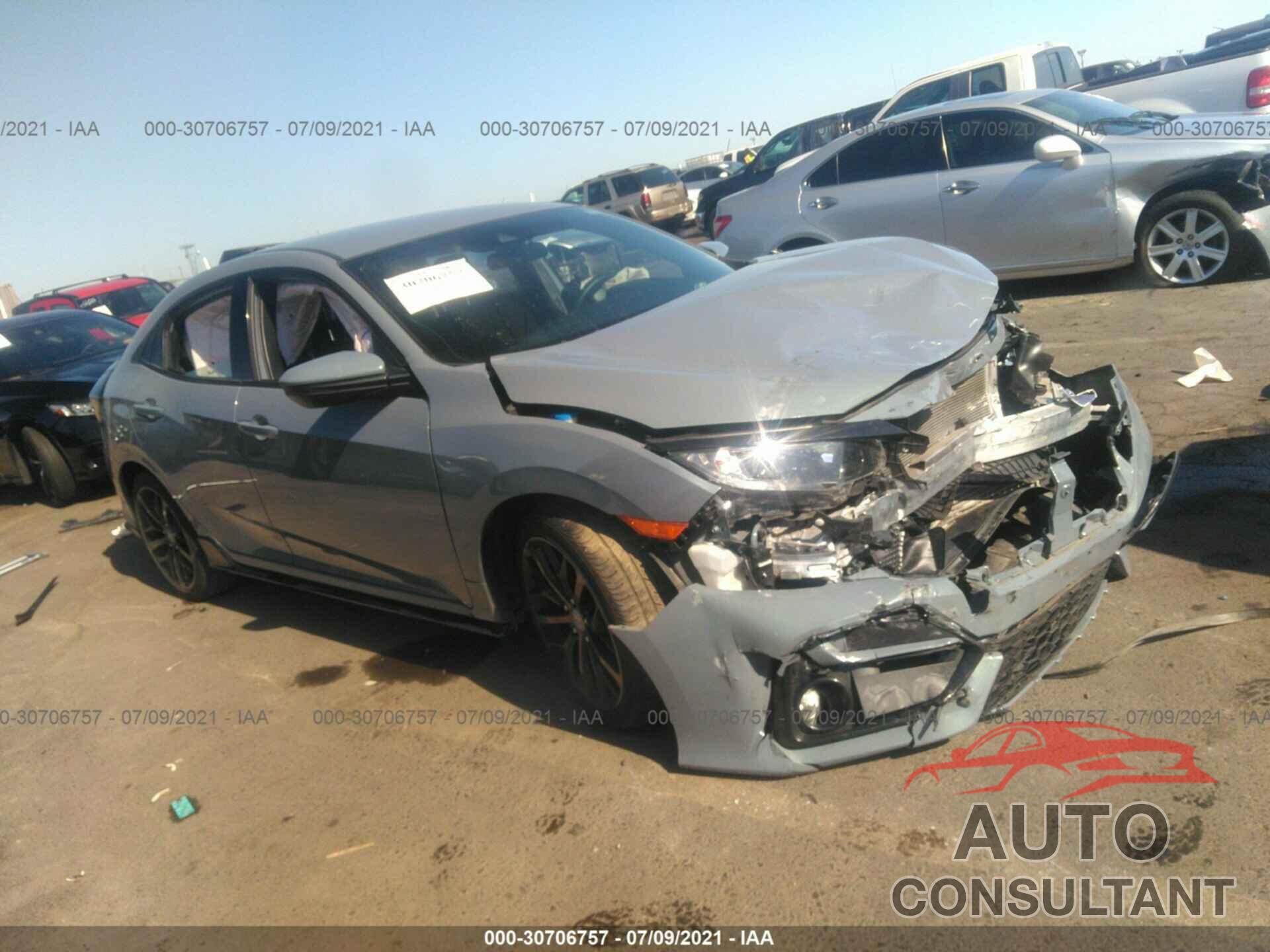 HONDA CIVIC HATCHBACK 2021 - SHHFK7H49MU400925