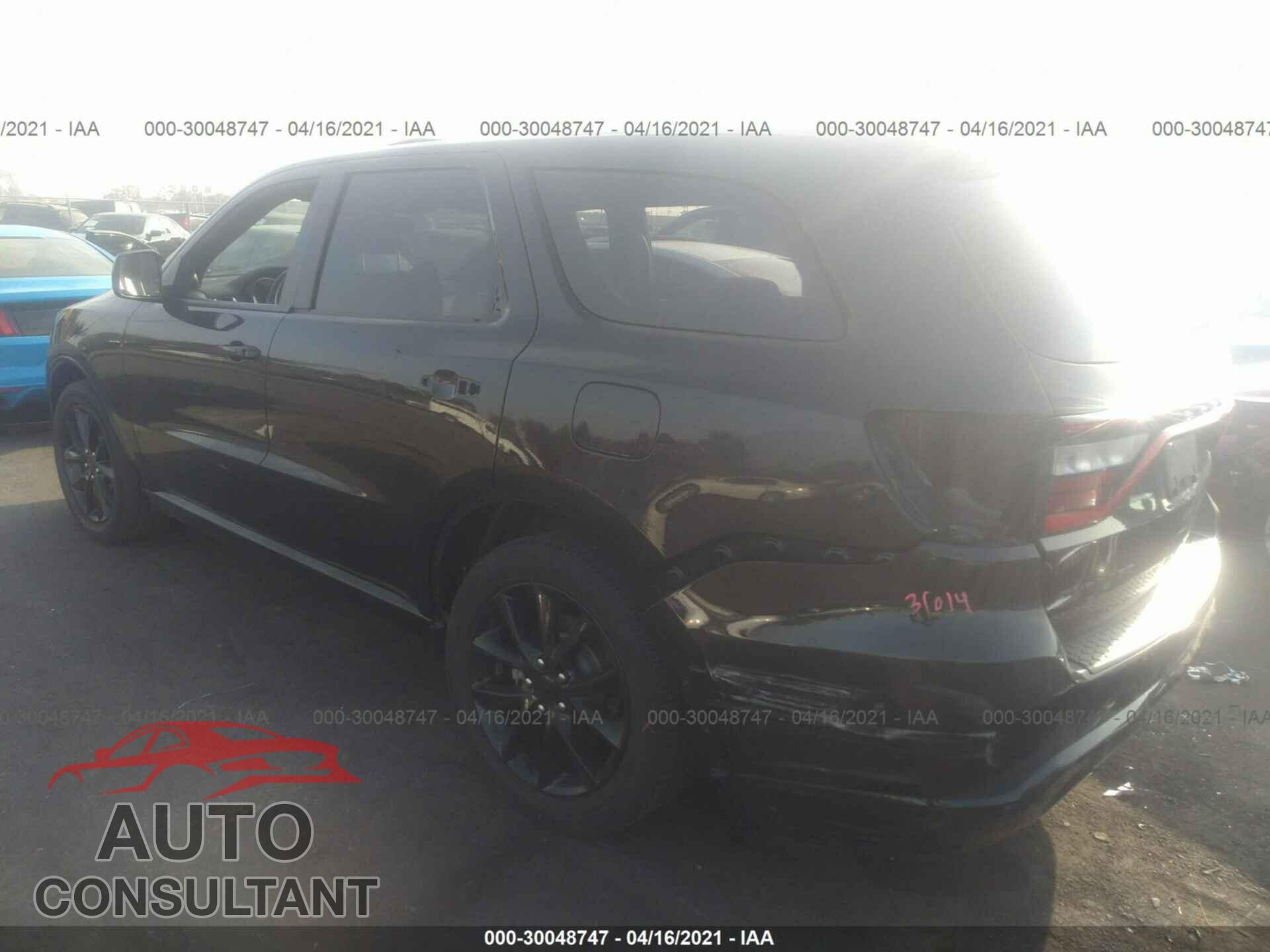 DODGE DURANGO 2018 - 1C4RDHAG3JC495199