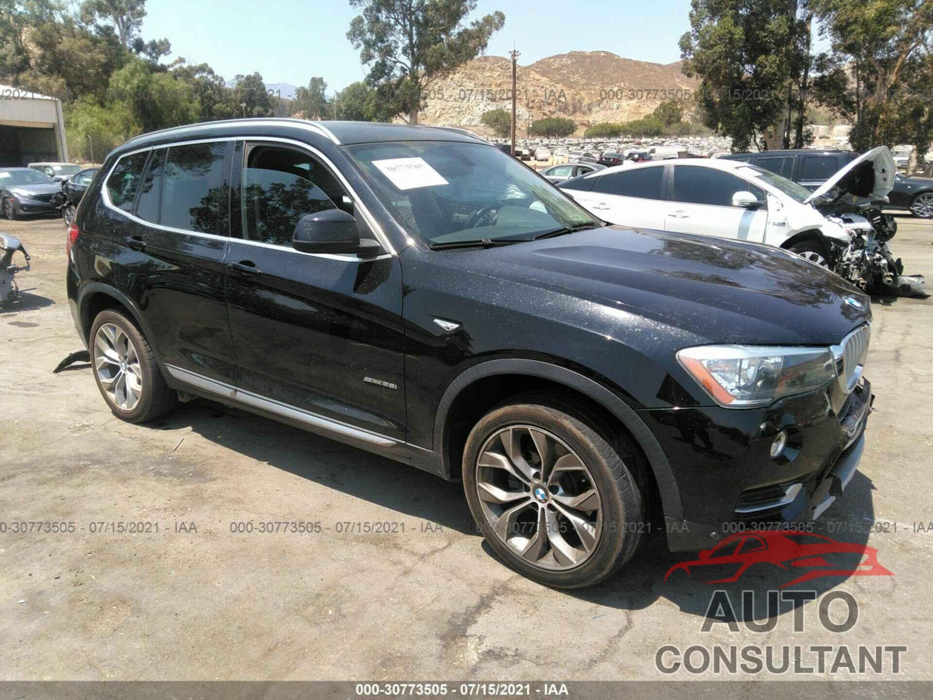 BMW X3 2017 - 5UXWZ7C59H0U45797
