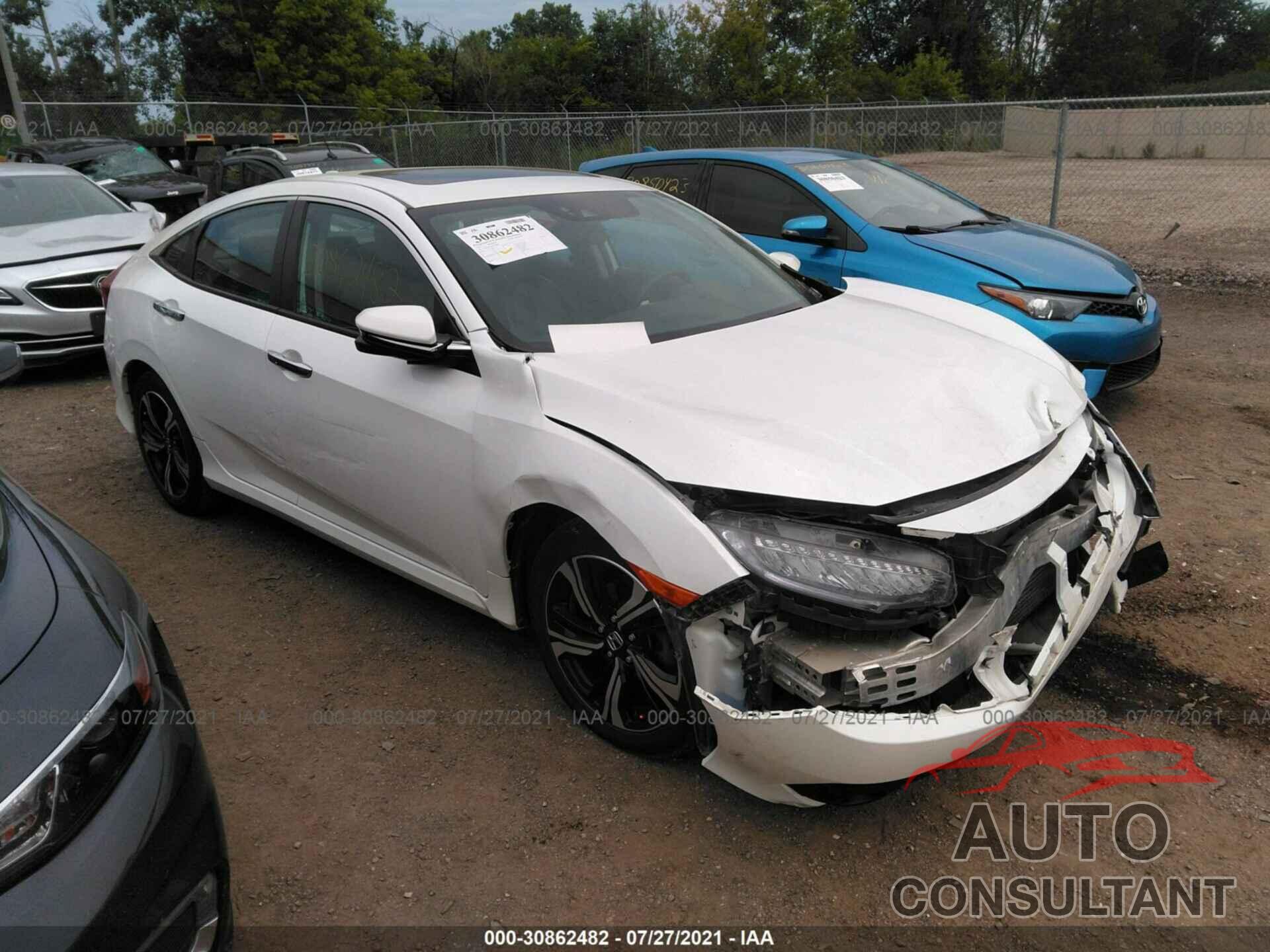 HONDA CIVIC SEDAN 2016 - 19XFC1F91GE000880