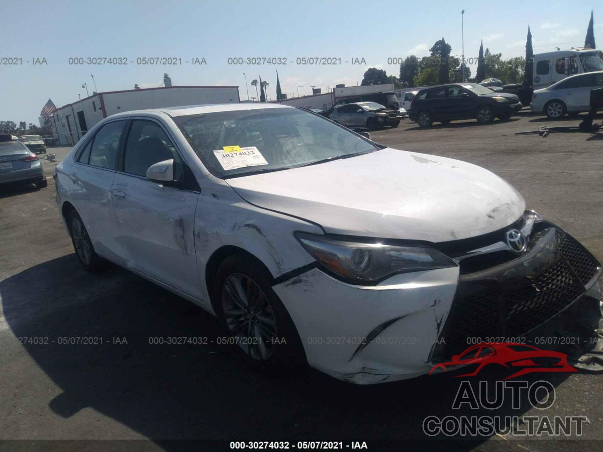 TOYOTA CAMRY 2017 - 4T1BF1FK3HU354780