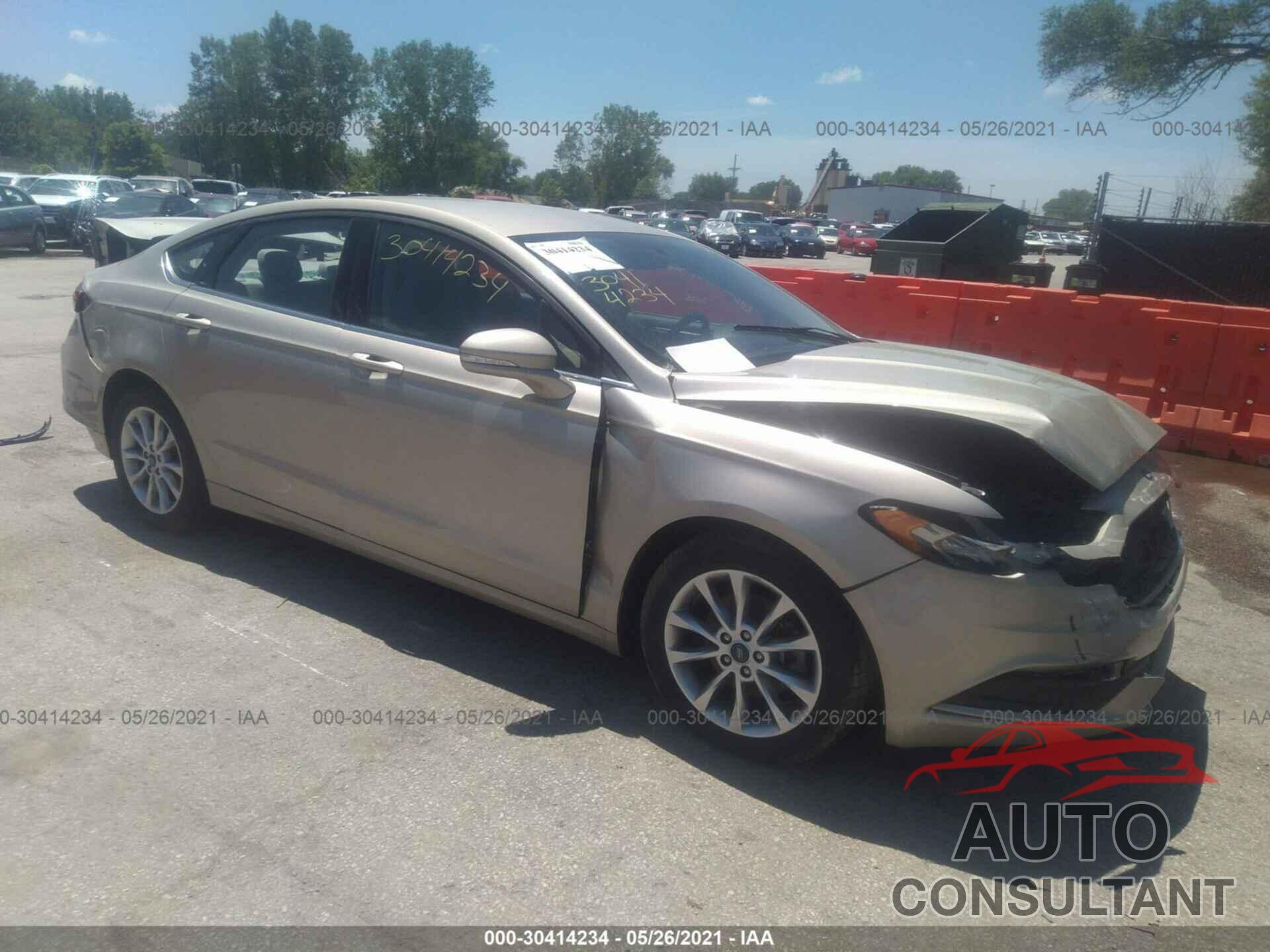 FORD FUSION 2017 - 3FA6P0H79HR120419