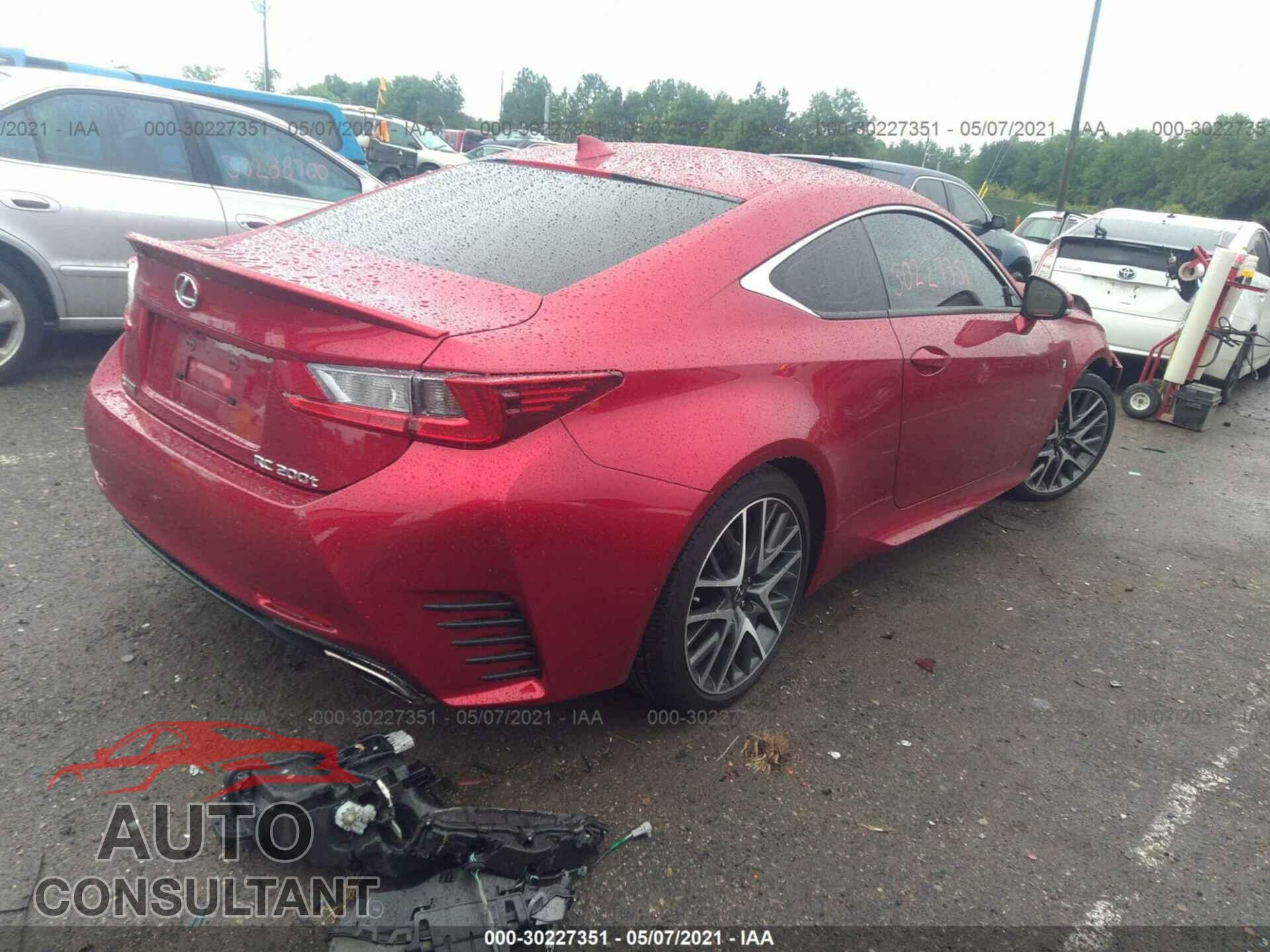 LEXUS RC 2017 - JTHHA5BC0H5006897