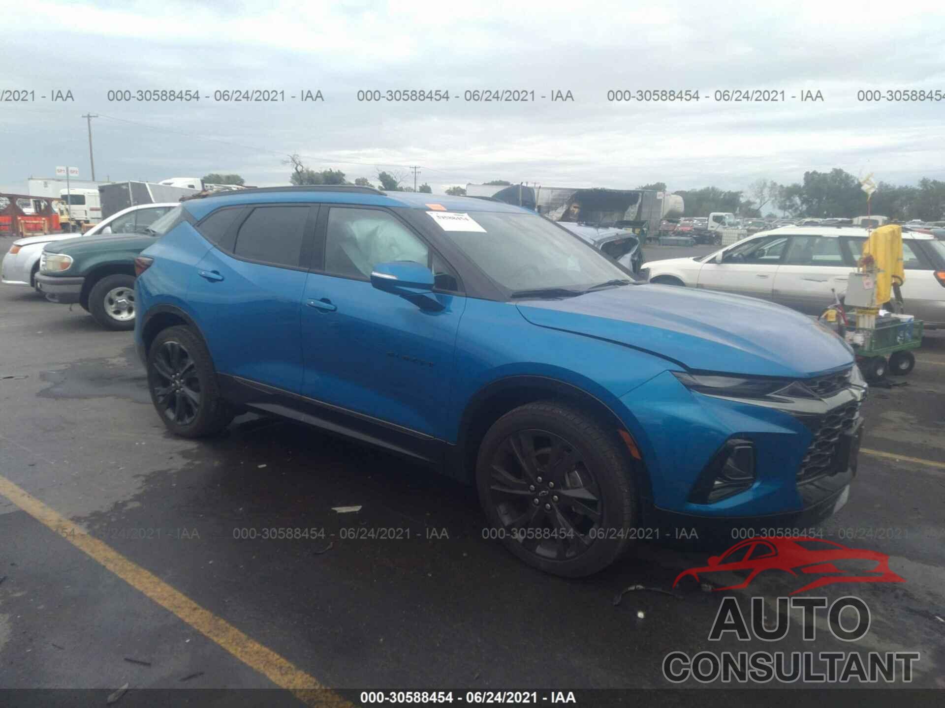 CHEVROLET BLAZER 2020 - 3GNKBKRS1LS624476