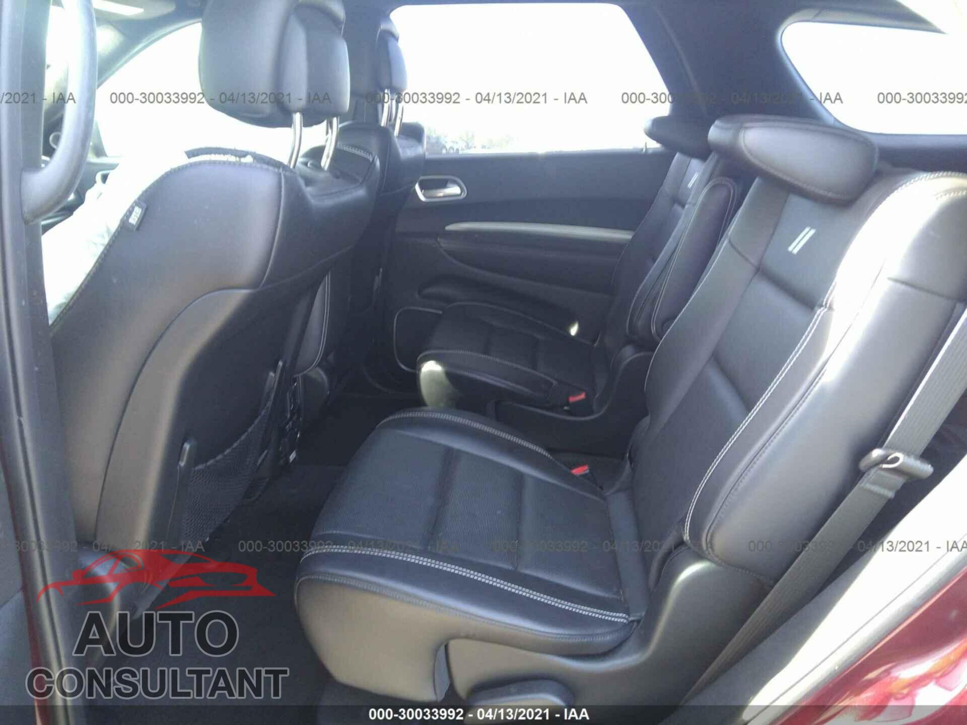 DODGE DURANGO 2018 - 1C4RDHEG5JC159886