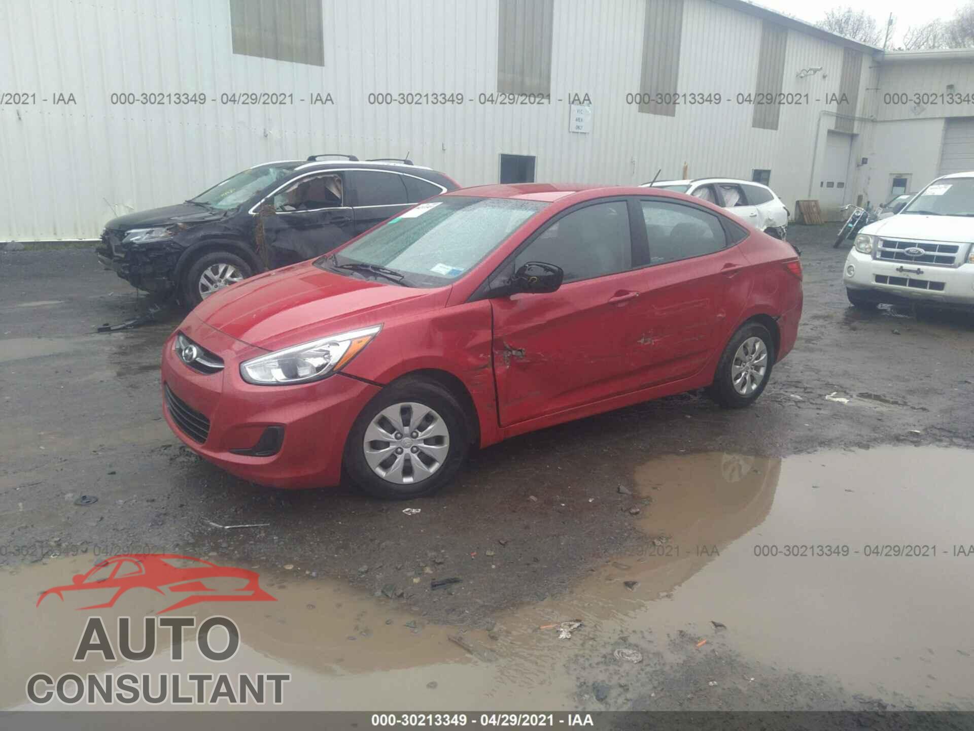 HYUNDAI ACCENT 2016 - KMHCT4AE2GU978794