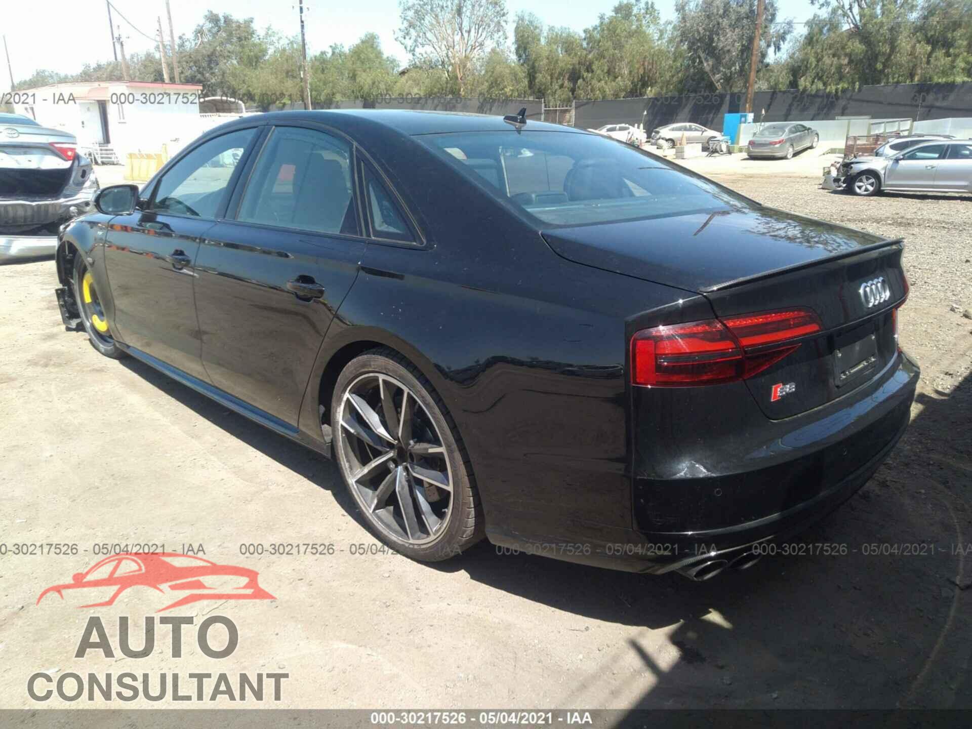 AUDI S8 PLUS 2017 - WUAJ5AFD7HN901146