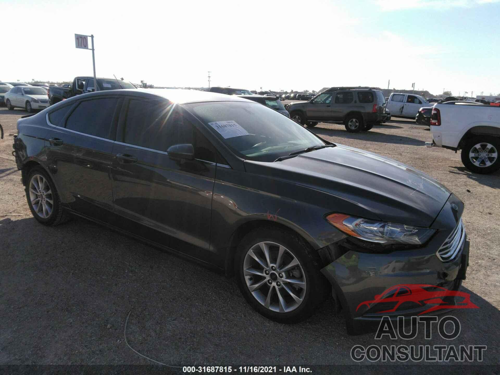 FORD FUSION 2017 - 3FA6P0HD7HR126709