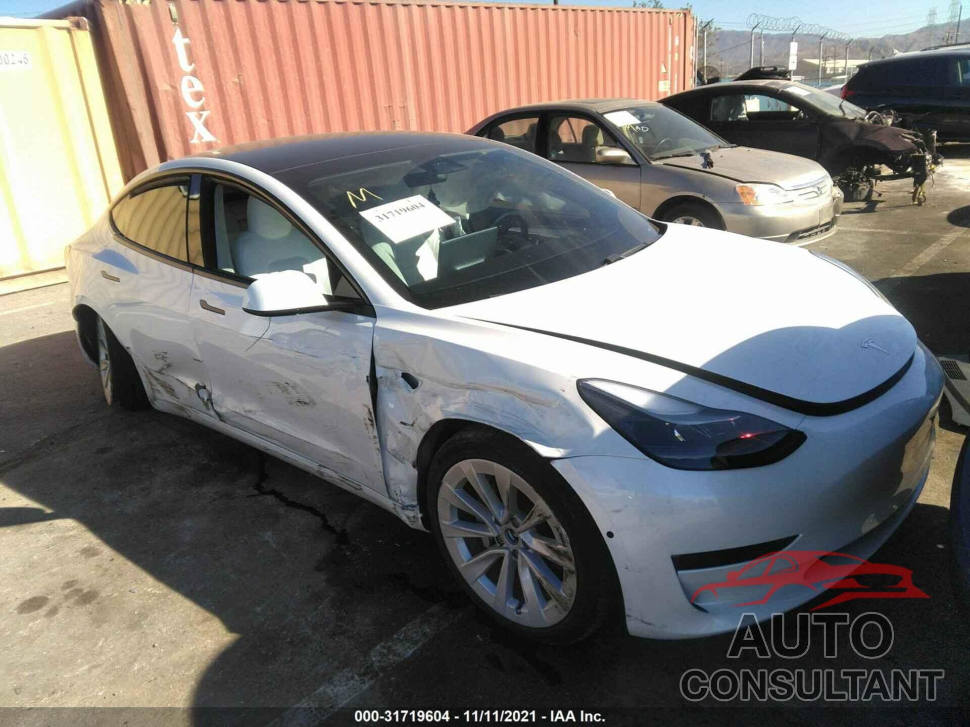TESLA MODEL 3 2021 - 5YJ3E1EB9MF078847