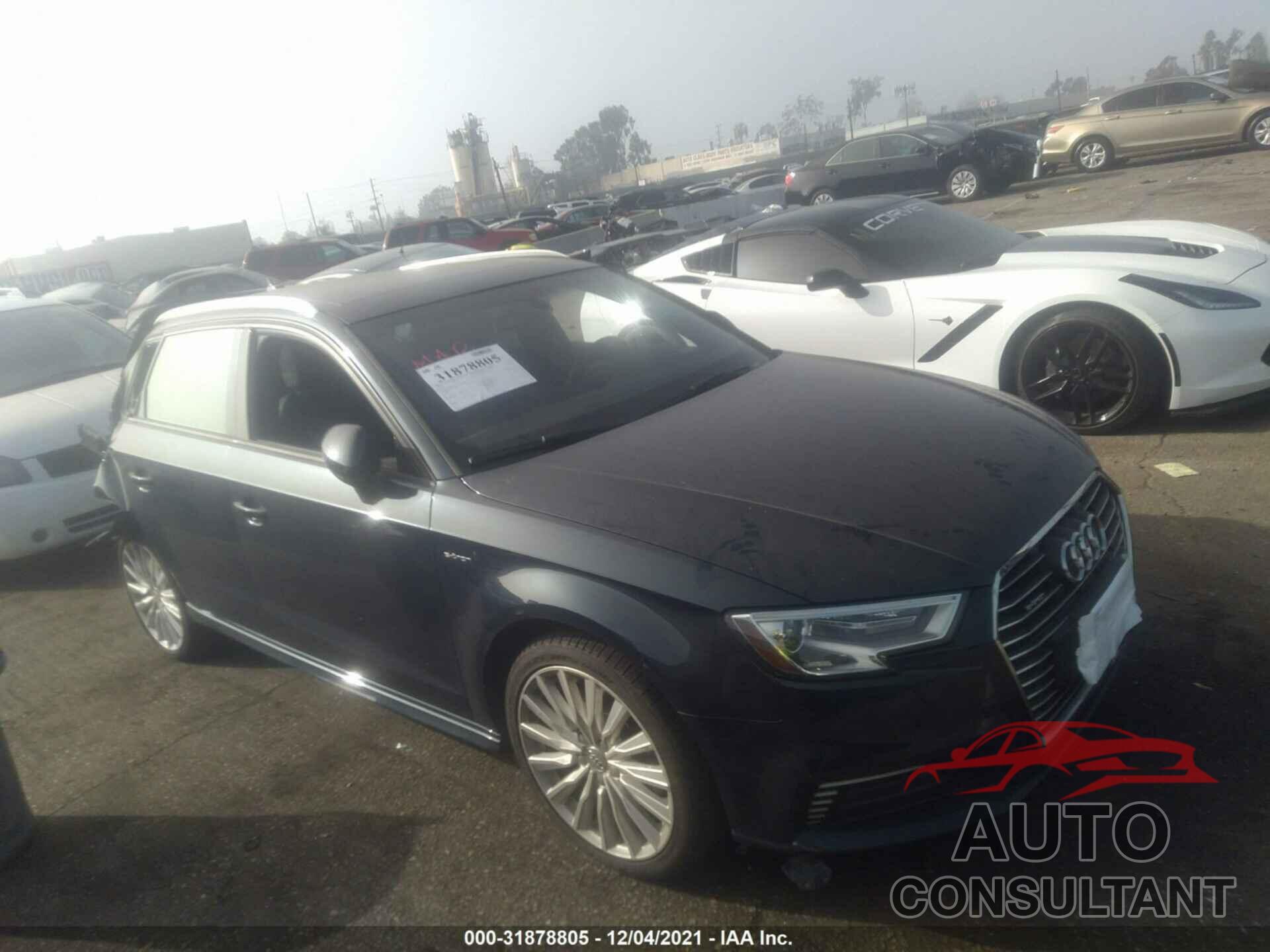 AUDI A3 SPORTBACK E-TRON 2017 - WAUUPBFF3HA067862