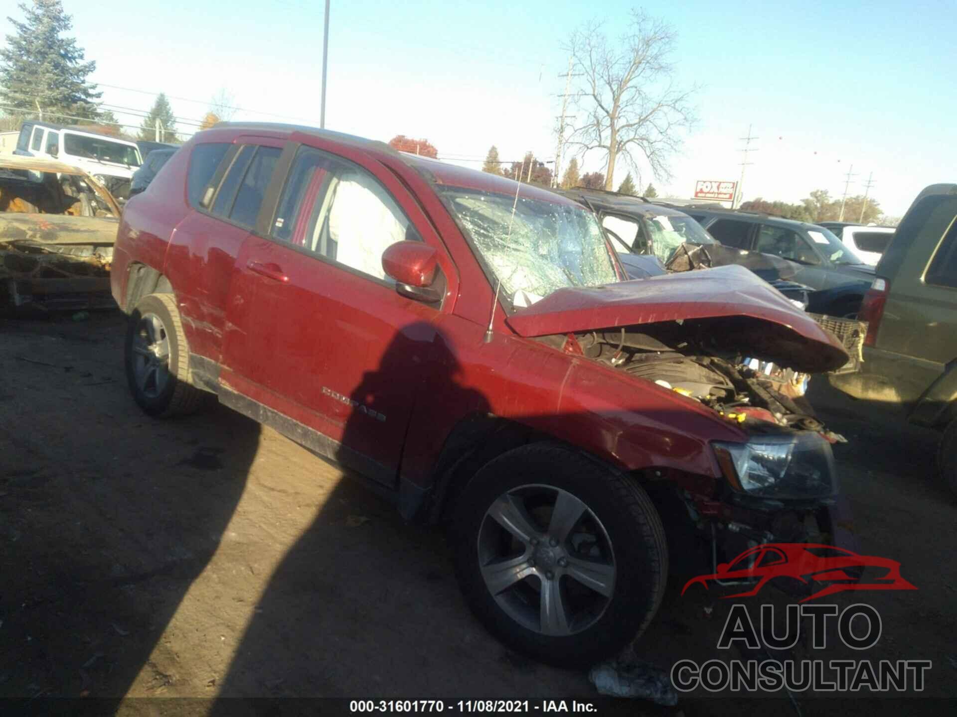 JEEP COMPASS 2016 - 1C4NJDEB3GD768885