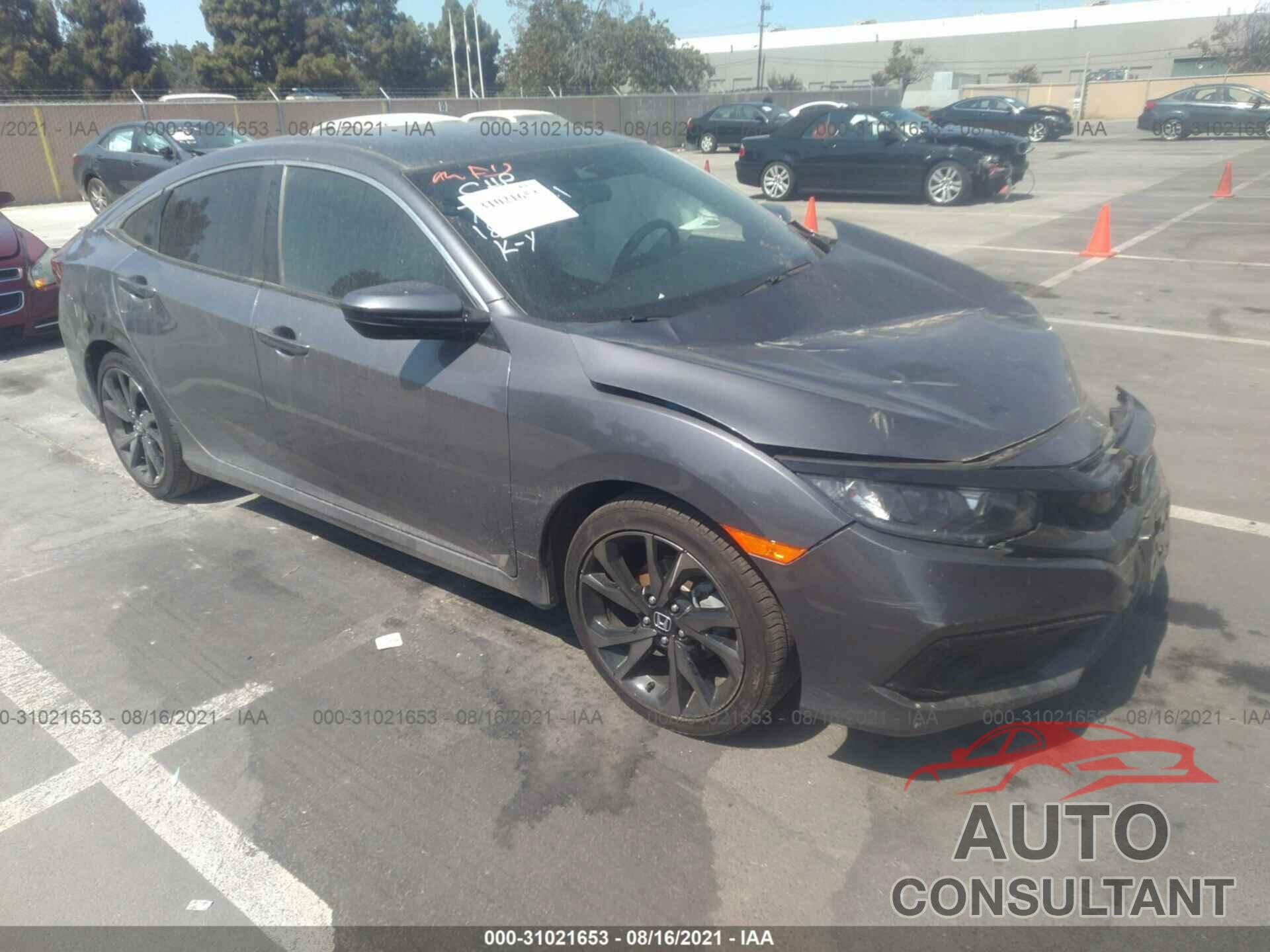 HONDA CIVIC SEDAN 2020 - 2HGFC2F81LH594092