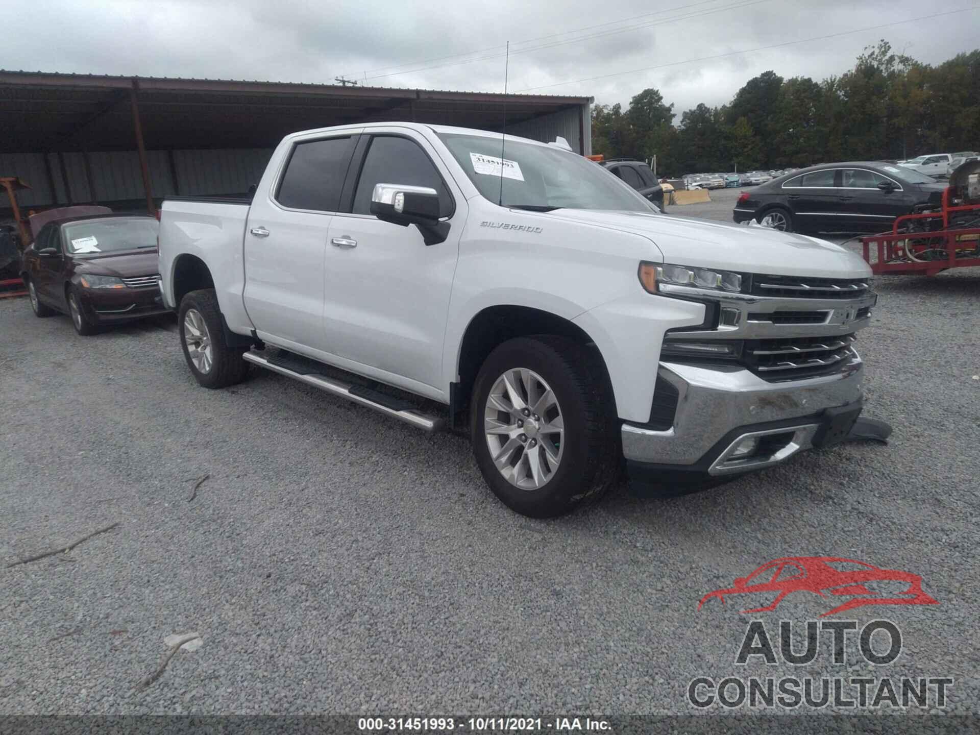 CHEVROLET SILVERADO 1500 2019 - 1GCUYGEDXKZ101625