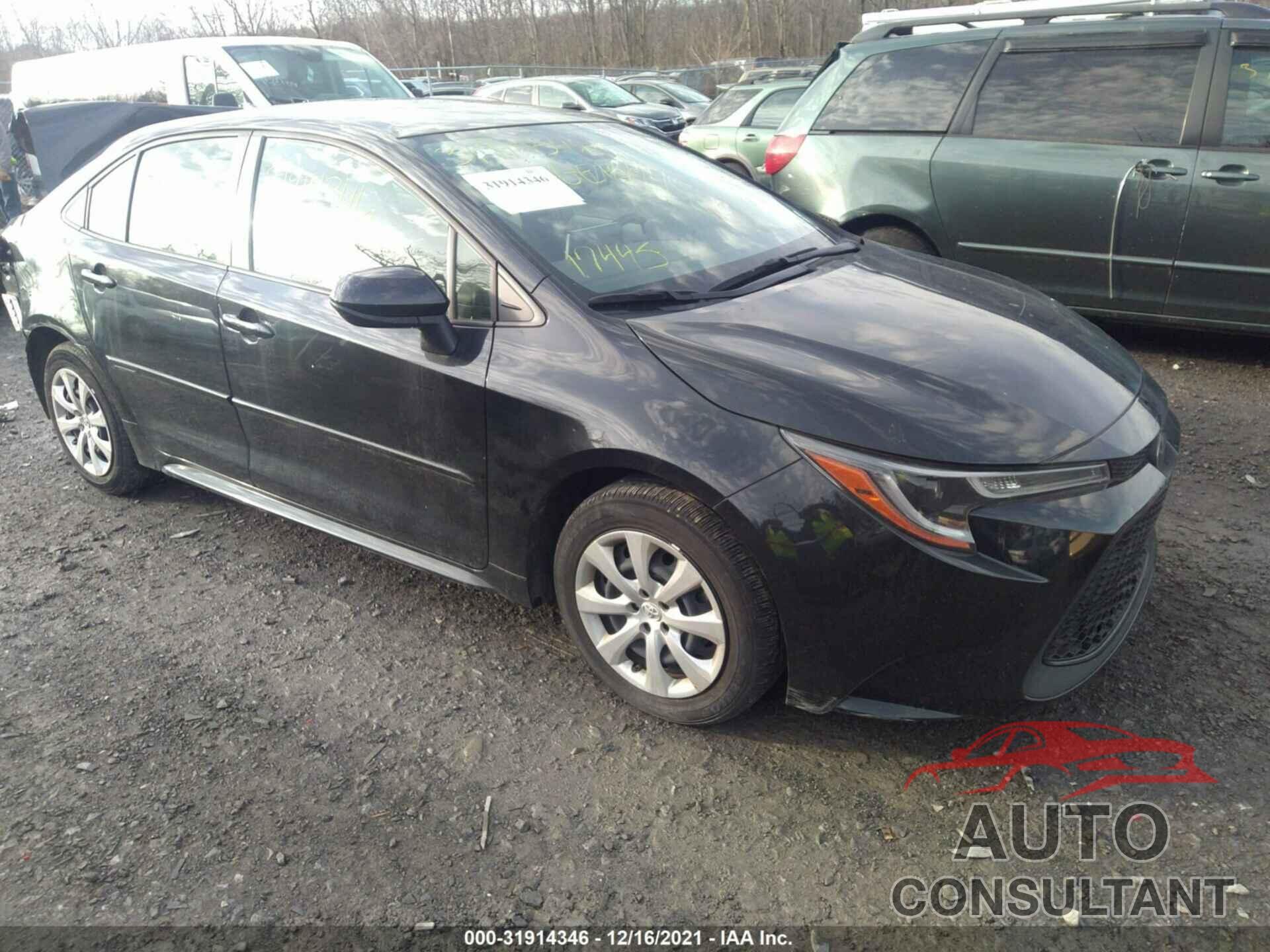 TOYOTA COROLLA 2020 - JTDEPRAEXLJ014888