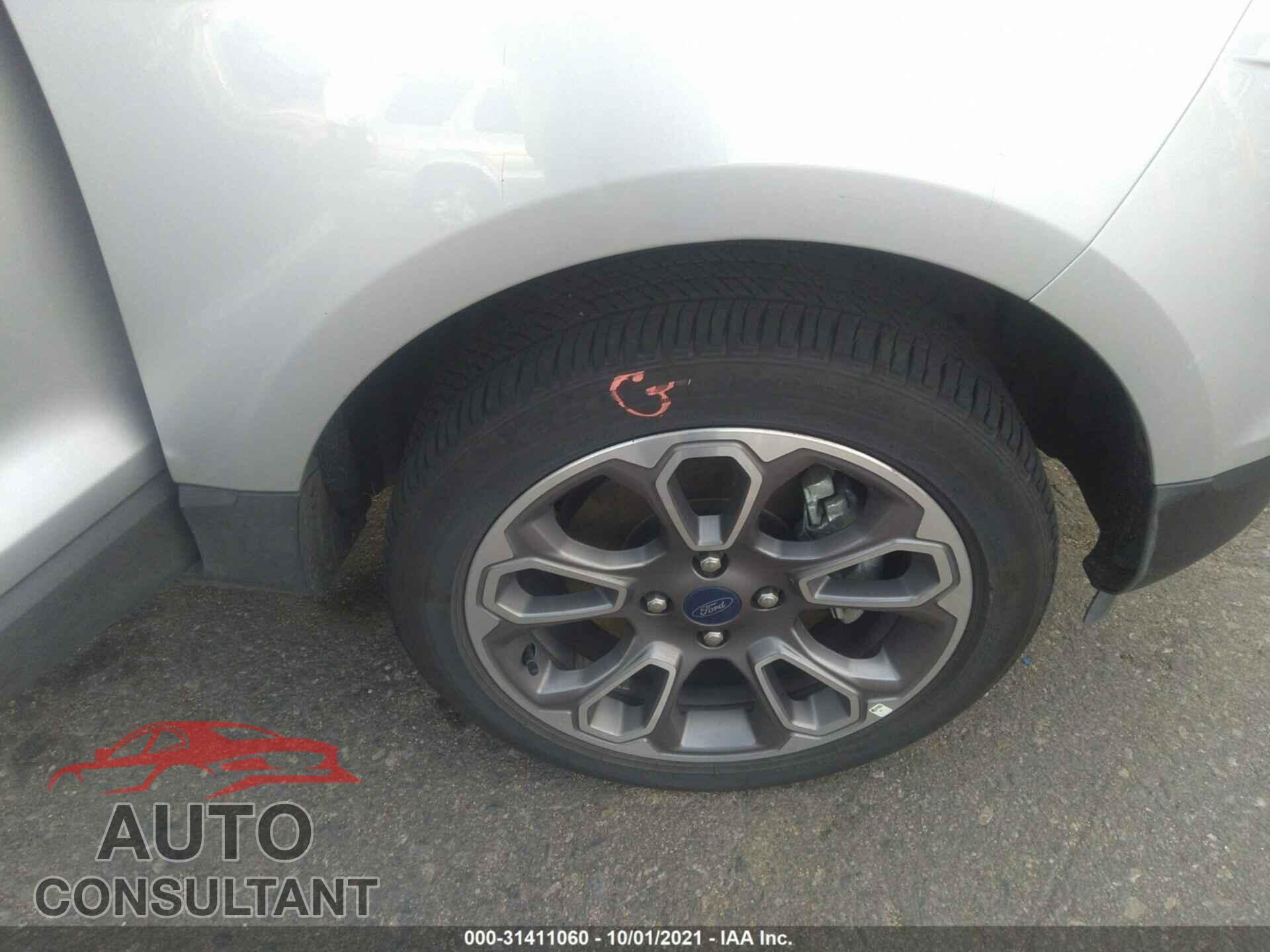FORD ECOSPORT 2021 - MAJ6S3KL8MC407345