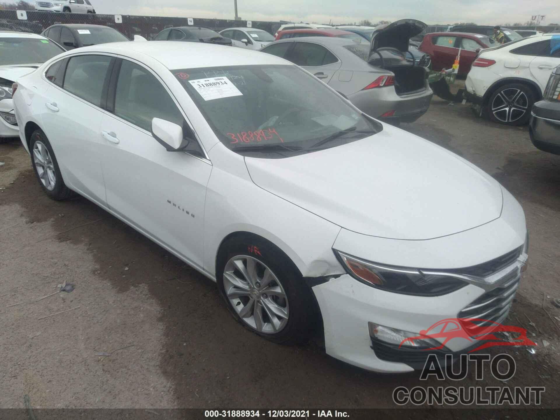 CHEVROLET MALIBU 2020 - 1G1ZD5ST1LF068642