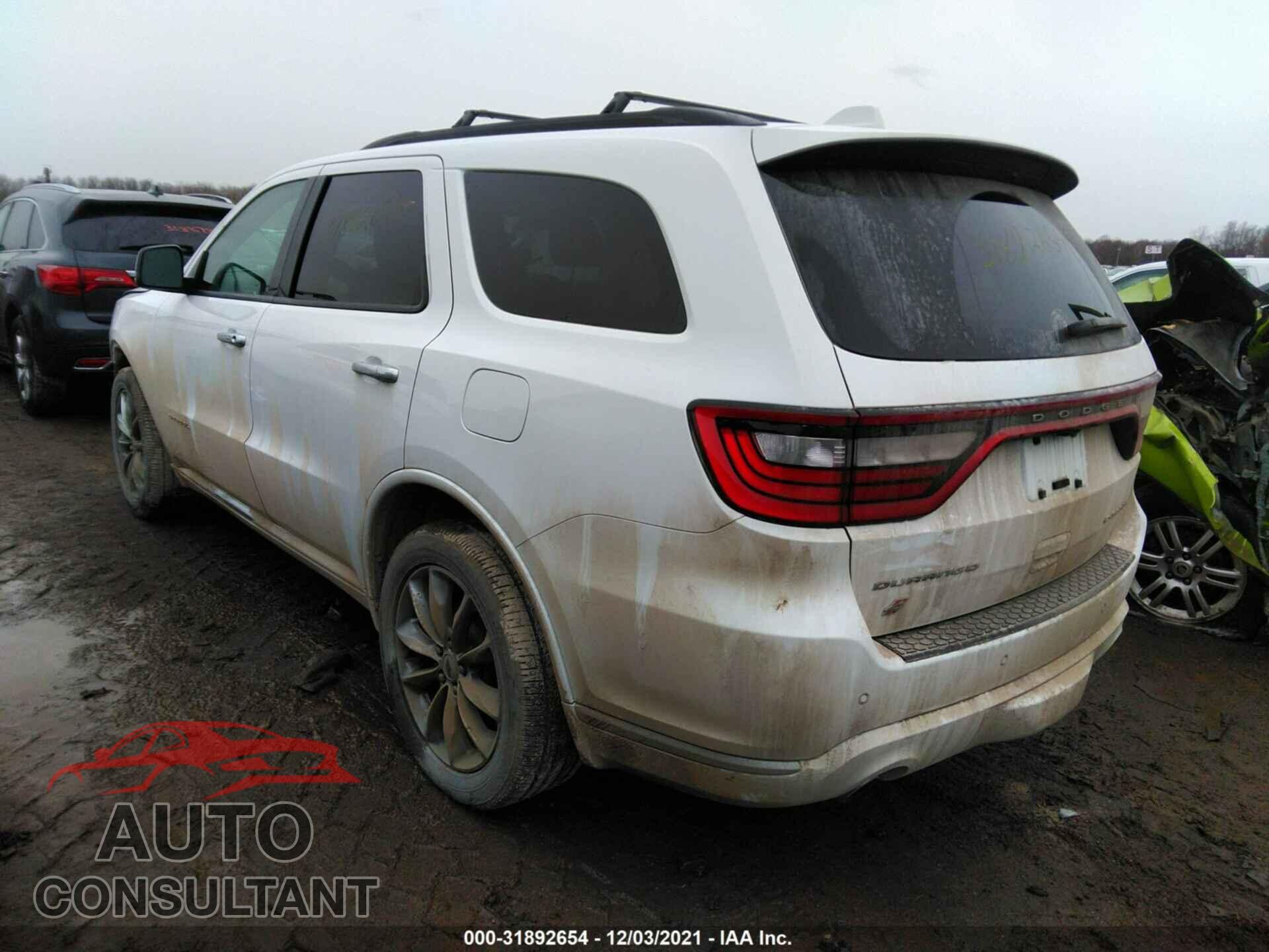 DODGE DURANGO 2021 - 1C4RDJEGXMC541035