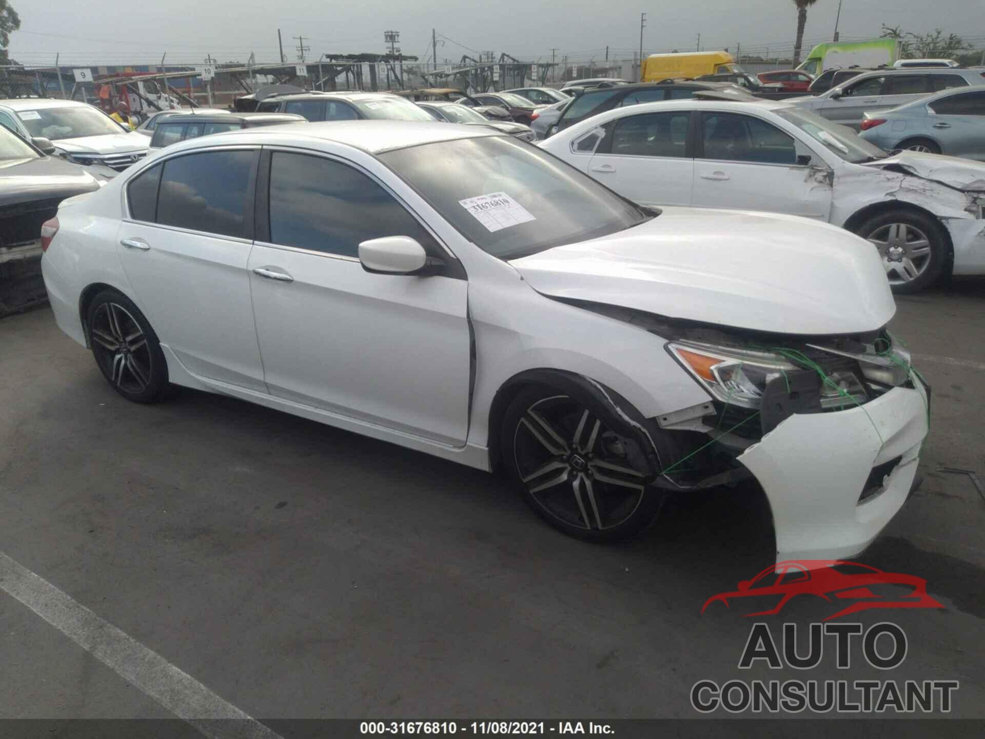 HONDA ACCORD SEDAN 2016 - 1HGCR2F55GA221472